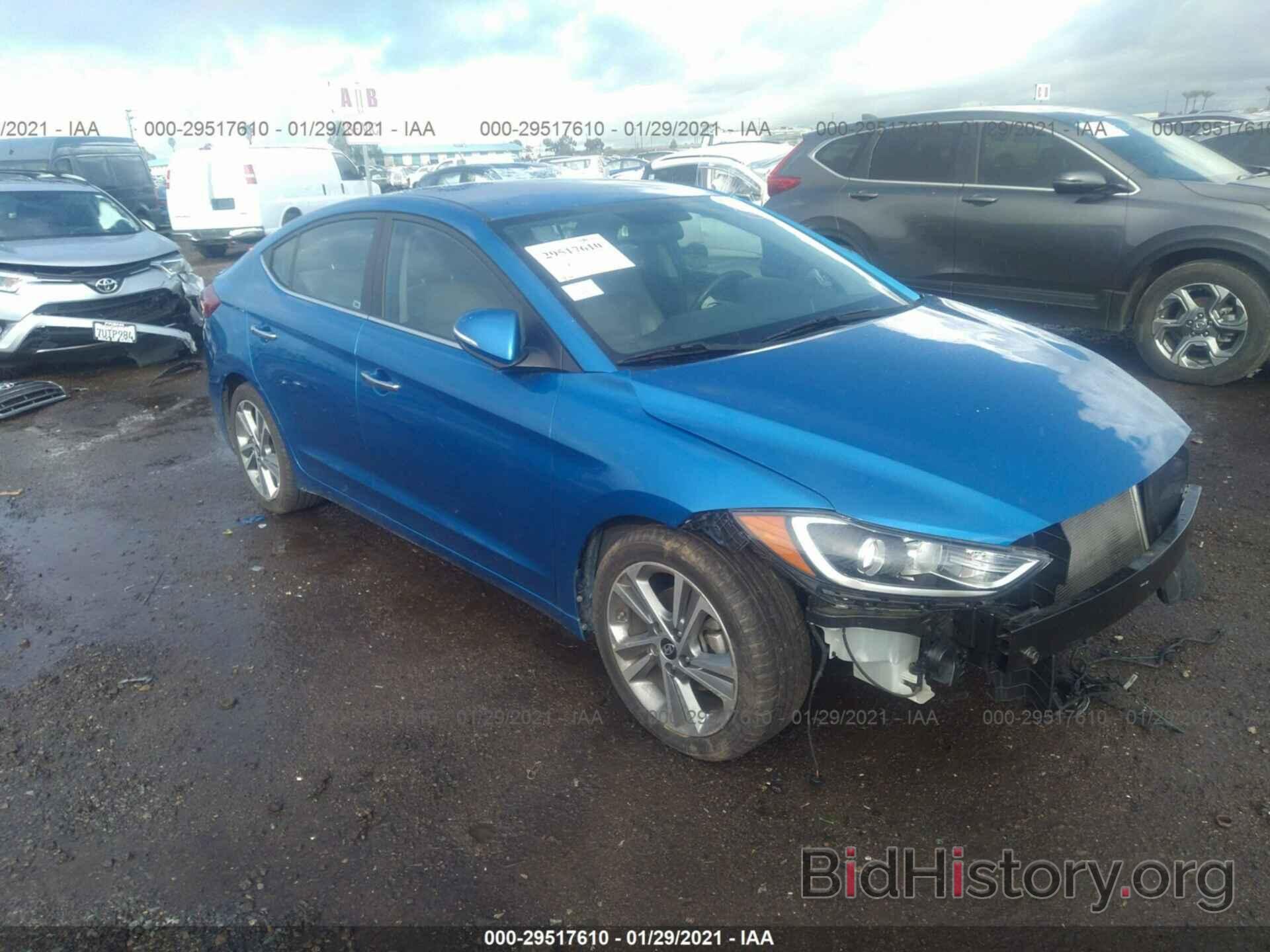 Photo KMHD84LF7HU303066 - HYUNDAI ELANTRA 2017