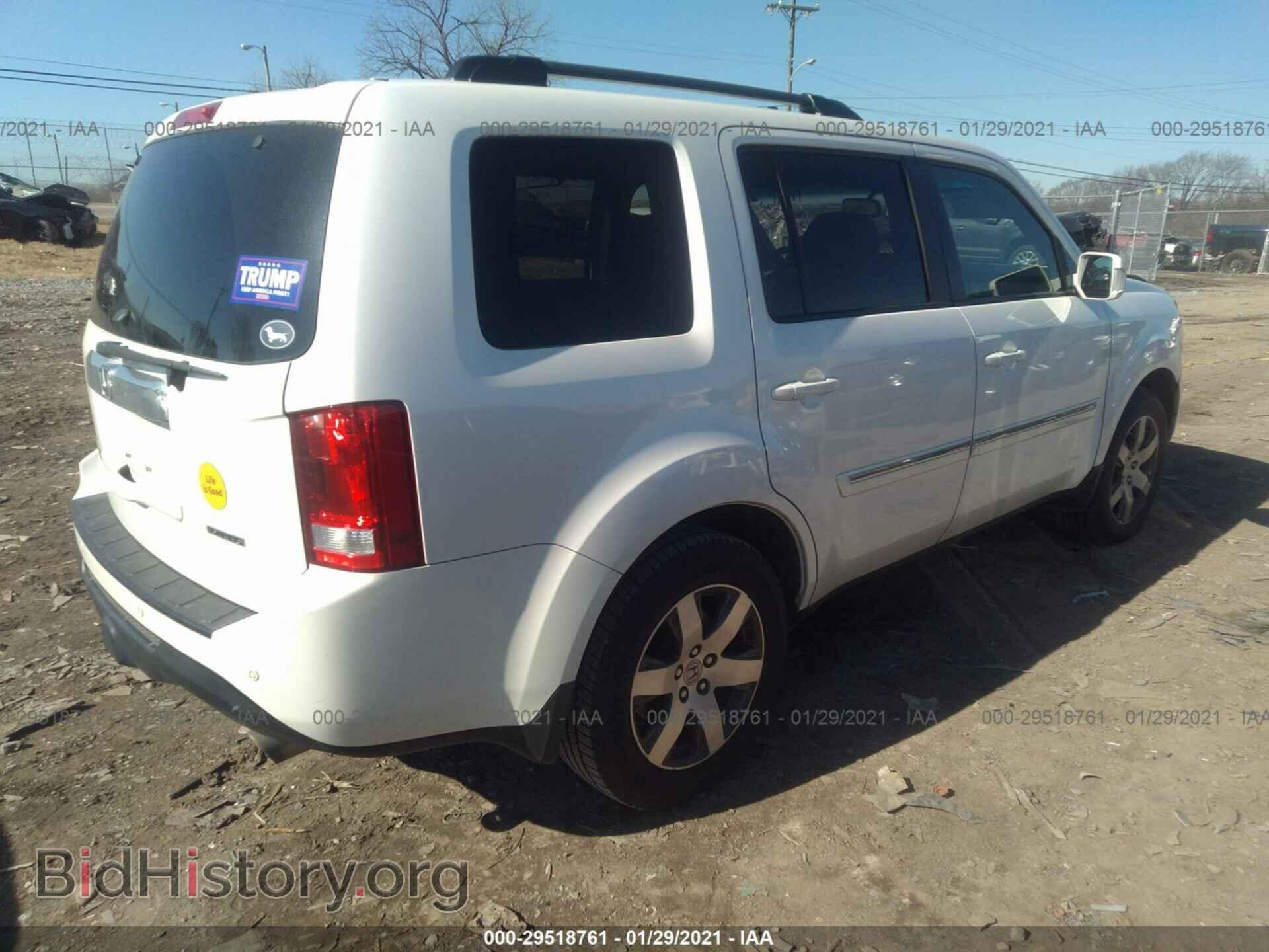 2012 HONDA PILOT - VIN: 5FNYF3H99CB013826 - Фото 4