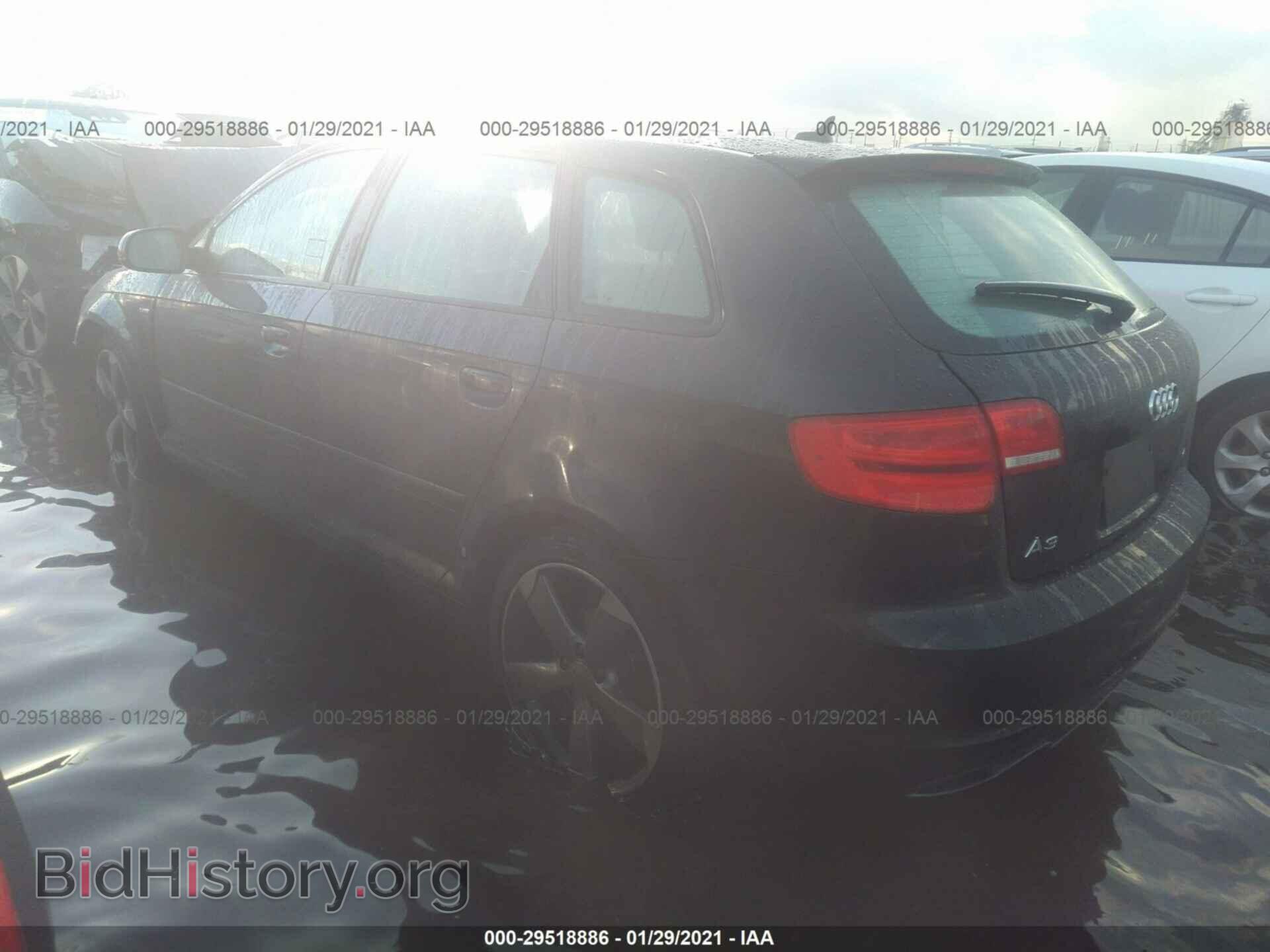 2012 AUDI A3 - VIN: WAUKJBFM9CA077201 - Фото 3