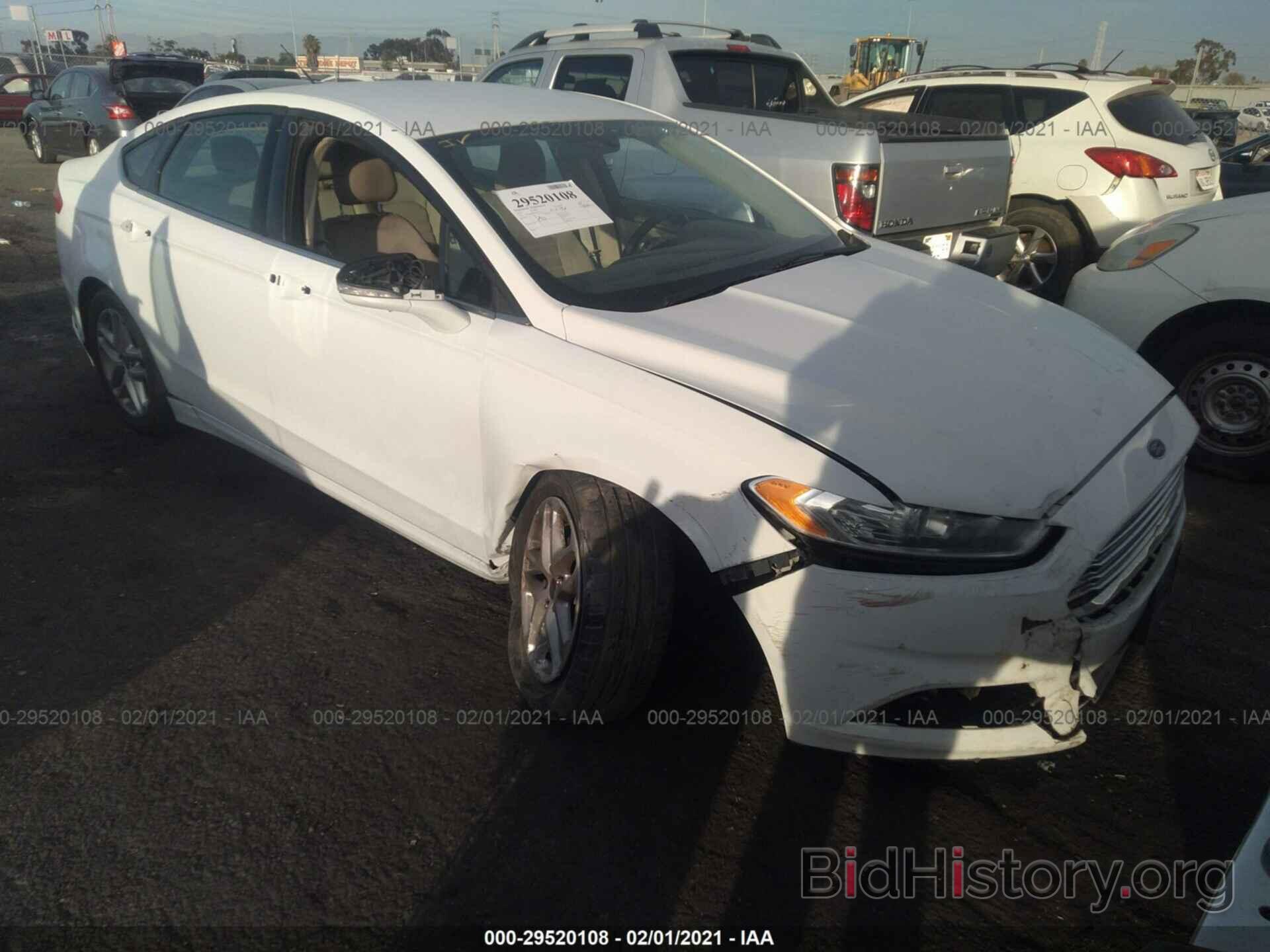 Photo 3FA6P0HR9DR237591 - FORD FUSION 2013