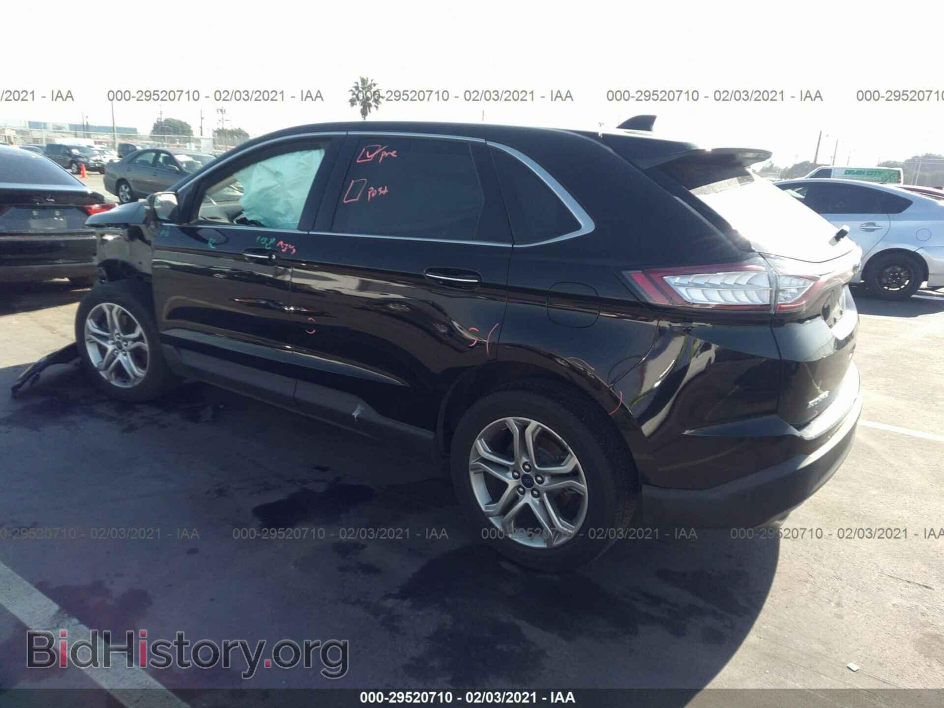 2016 FORD EDGE - VIN: 2FMPK3K86GBB42340 - Фото 3