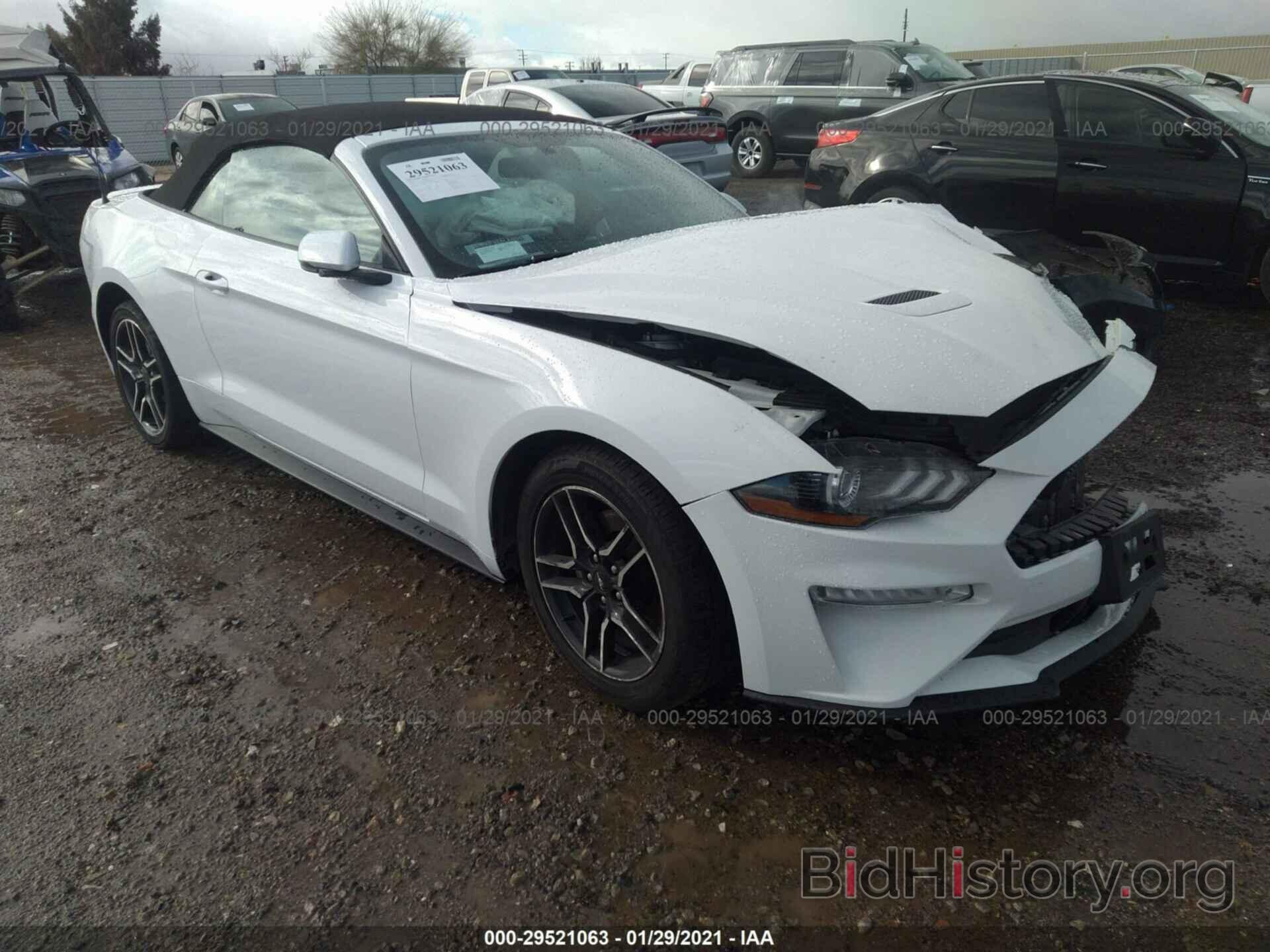 Photo 1FATP8UH8K5181819 - FORD MUSTANG 2019