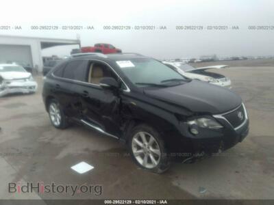 2011 Lexus RX 350, черный — VIN 2T2ZK1BA2BC048164, IAAI