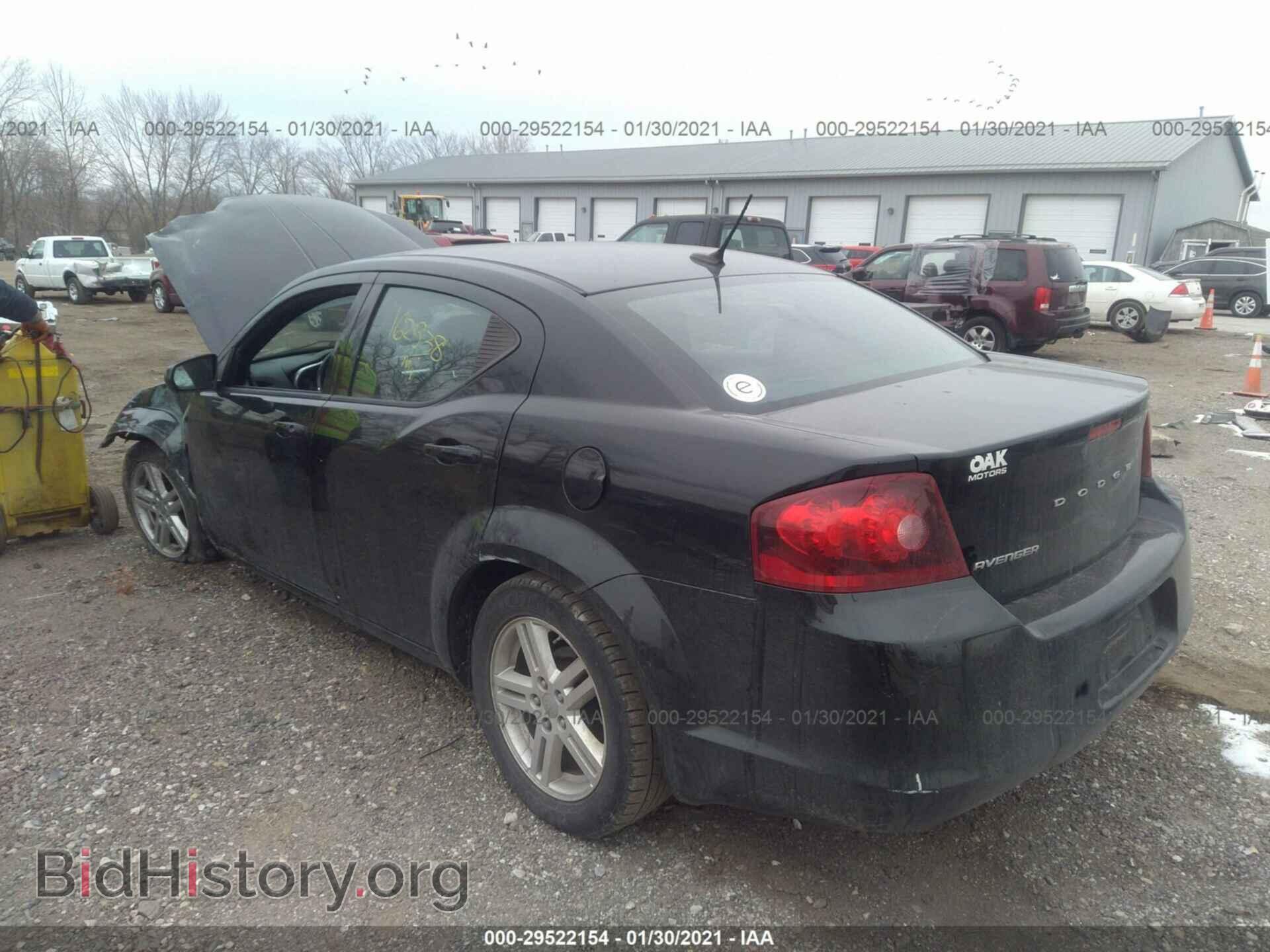 2012 DODGE AVENGER - VIN: 1C3CDZCB4CN159103 - Фото 3