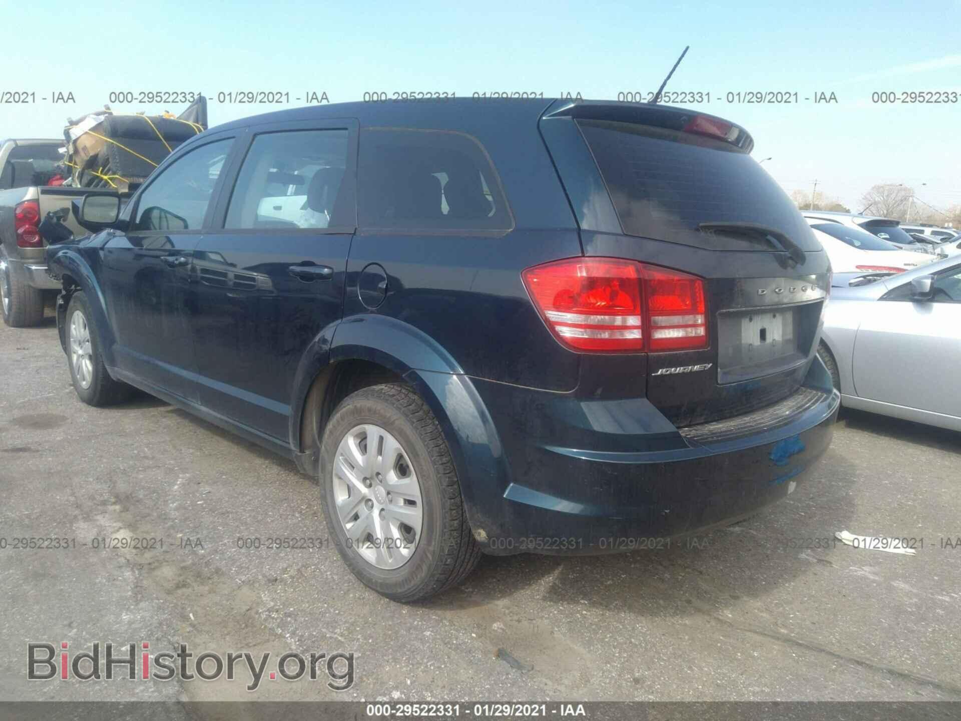 2014 DODGE JOURNEY - VIN: 3C4PDCAB7ET264363 - Фото 3