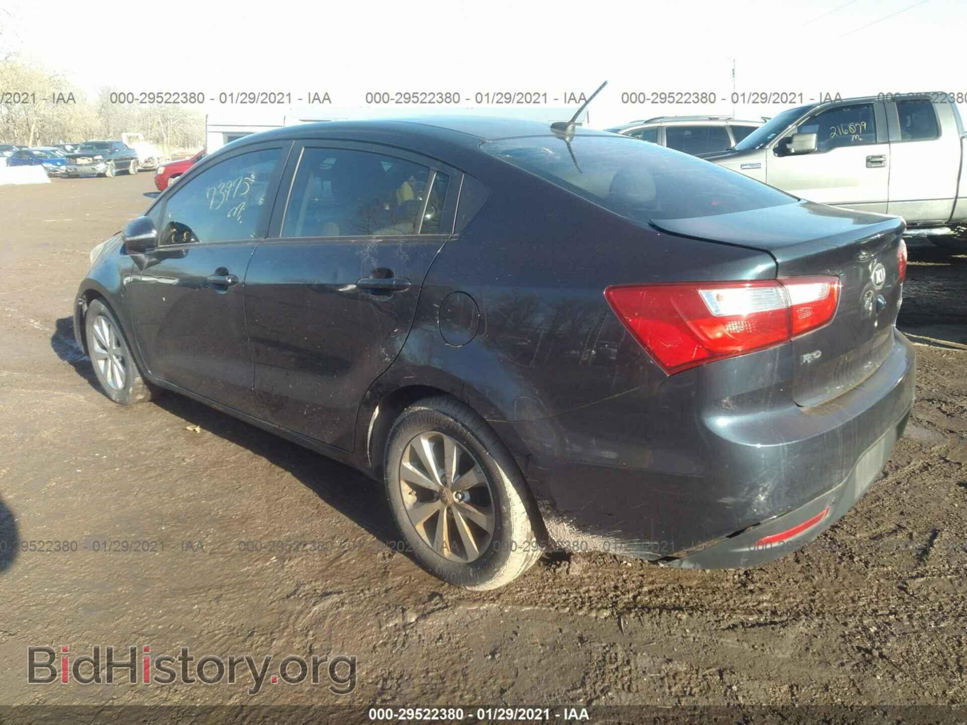 2013 KIA RIO - VIN: KNADN4A36D6201565 - Фото 3