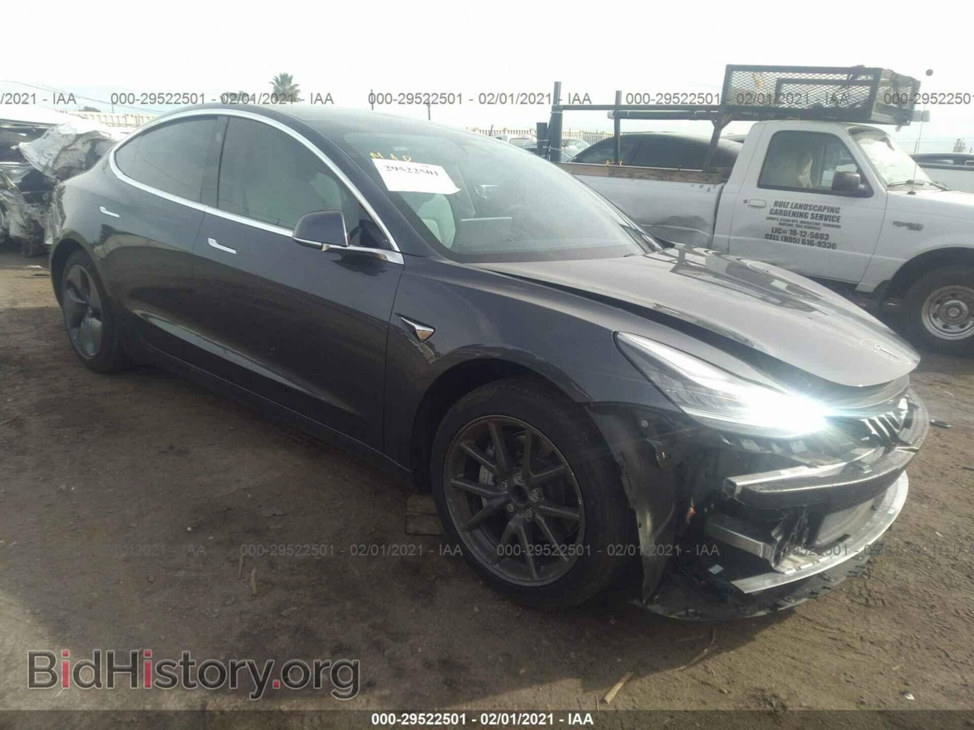 Photo 5YJ3E1EA2LF614947 - TESLA MODEL 3 2020