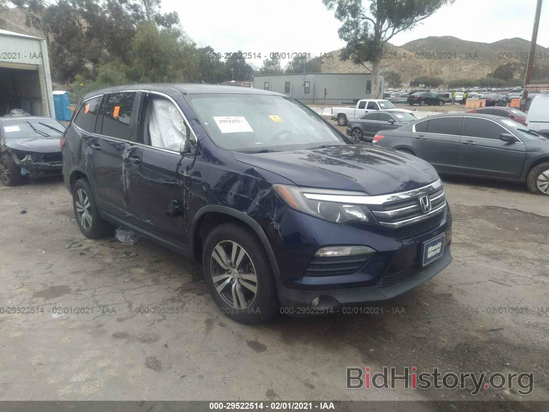 Photo 5FNYF5H3XGB021592 - HONDA PILOT 2016