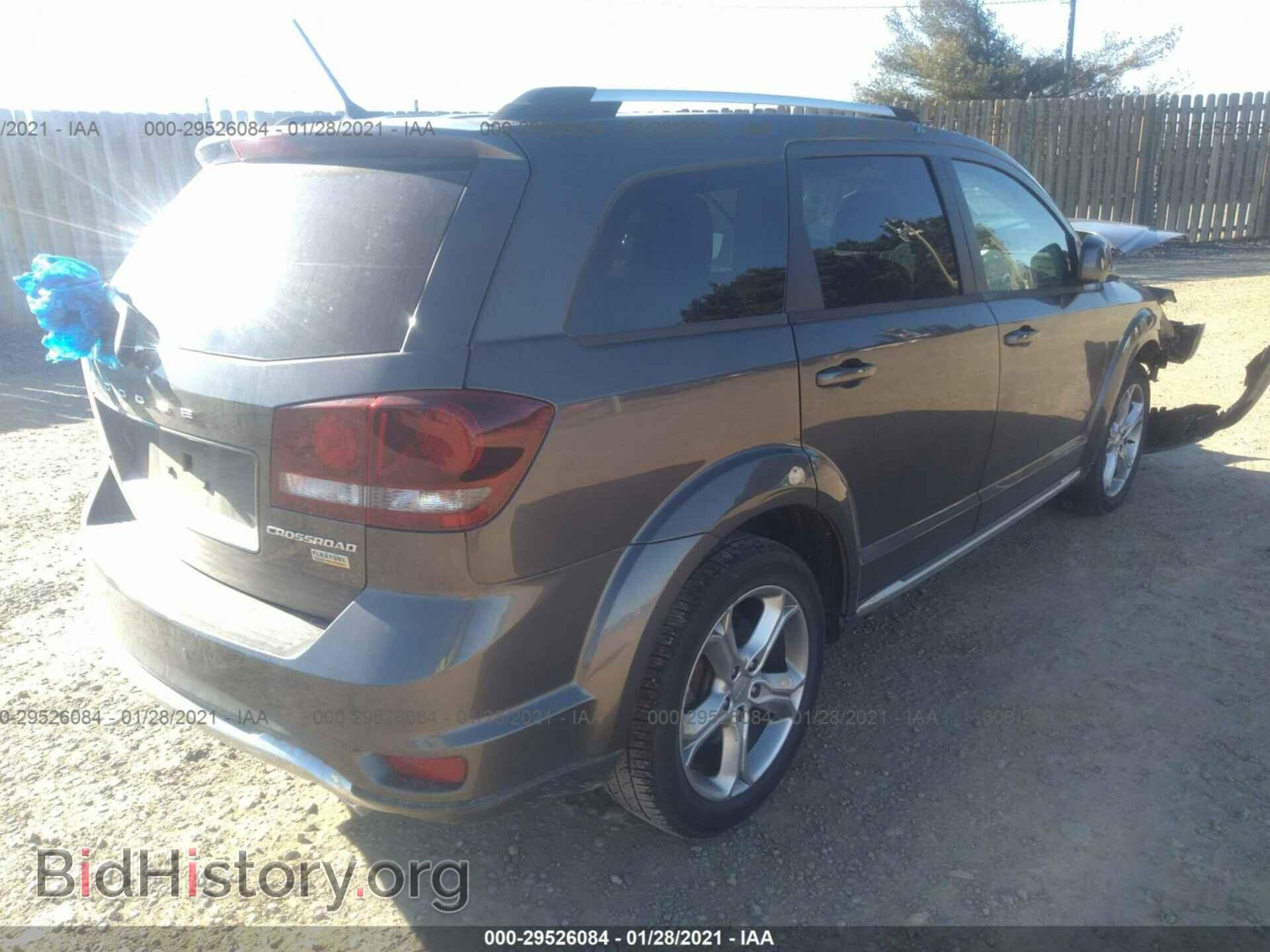 2017 DODGE JOURNEY - VIN: 3C4PDCGG8HT626191 - Фото 4