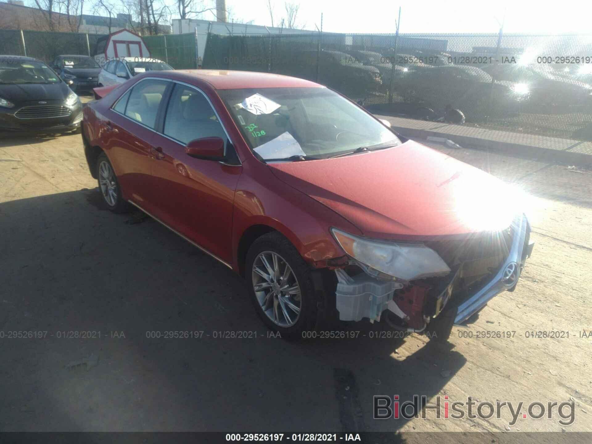Photo 4T4BF1FK7CR181439 - TOYOTA CAMRY 2012