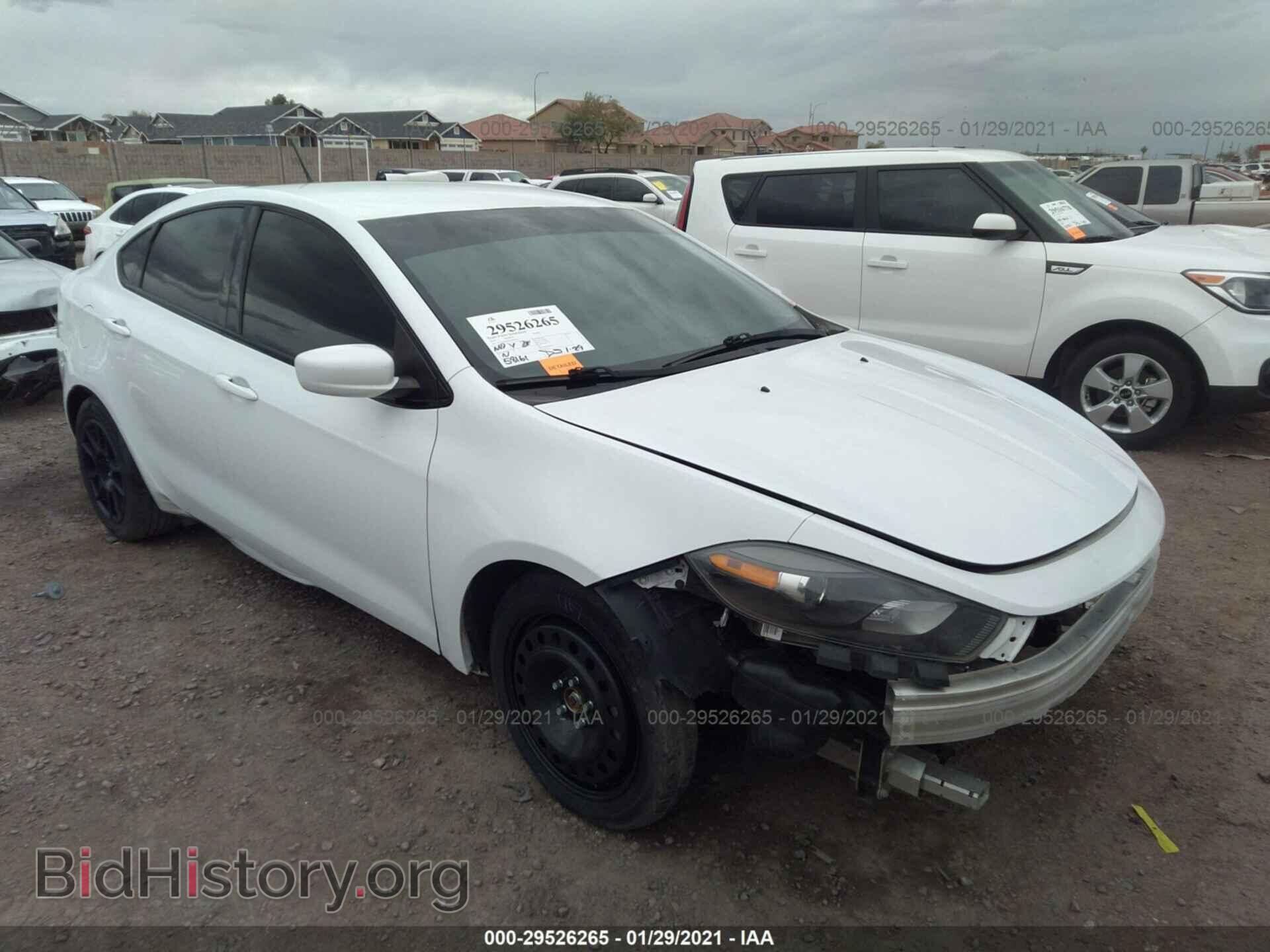 Фотография 1C3CDFBB4GD623664 - DODGE DART 2016