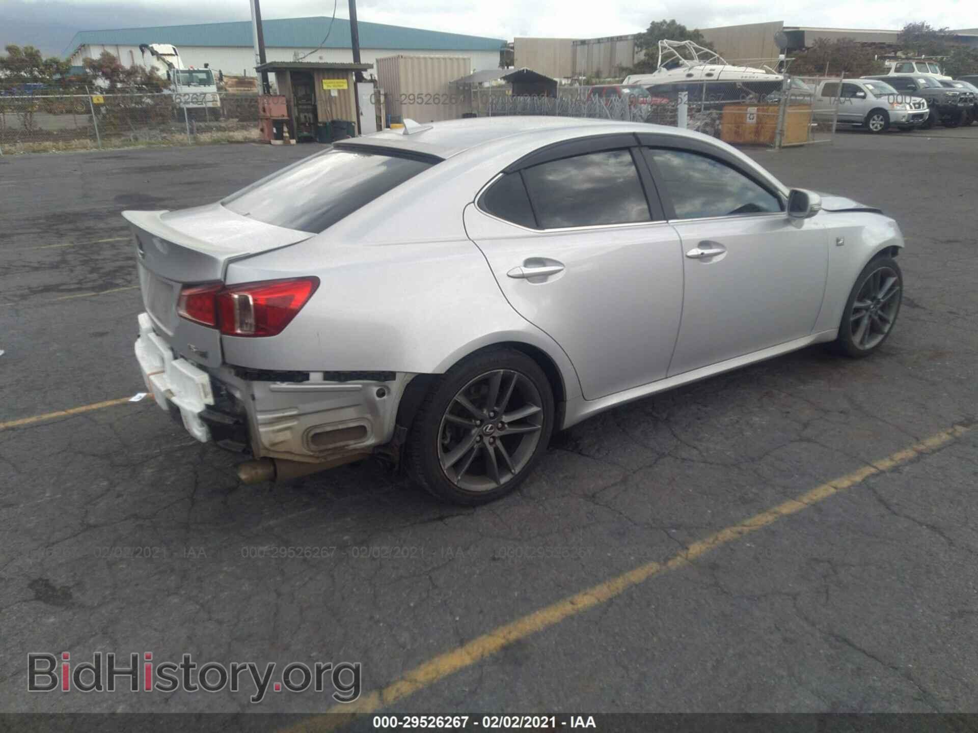 2012 LEXUS IS 250 - VIN: JTHBF5C21C5159763 - Фото 4