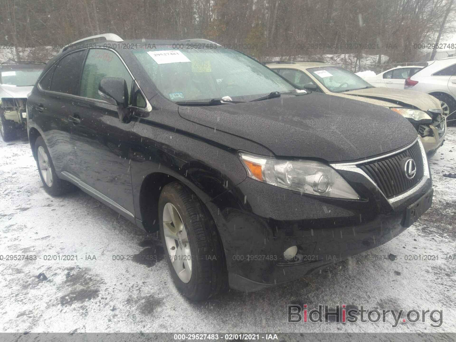 Фотография 2T2BK1BA8CC154301 - LEXUS RX 350 2012