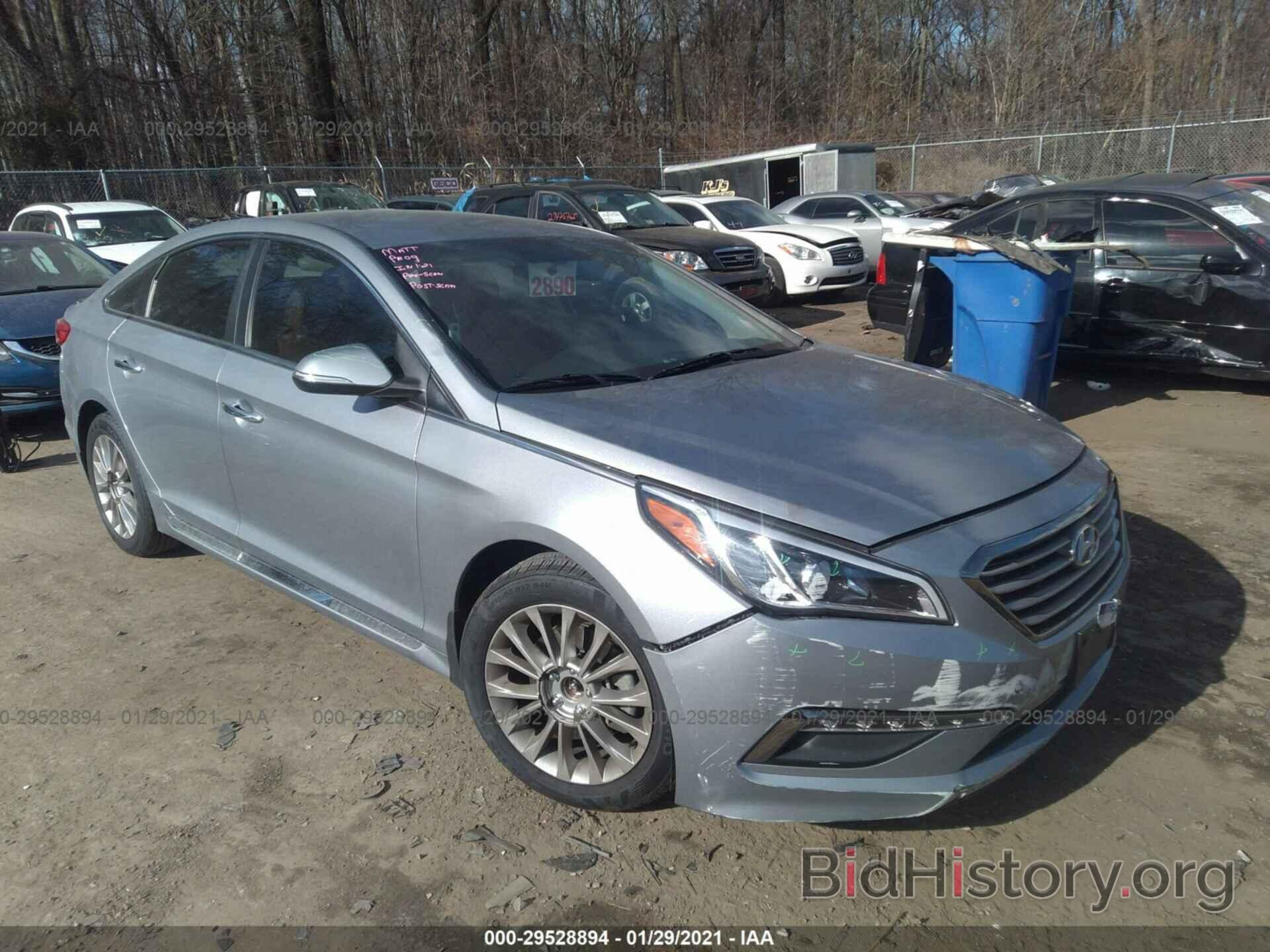 Photo 5NPE34AF4FH231762 - HYUNDAI SONATA 2015