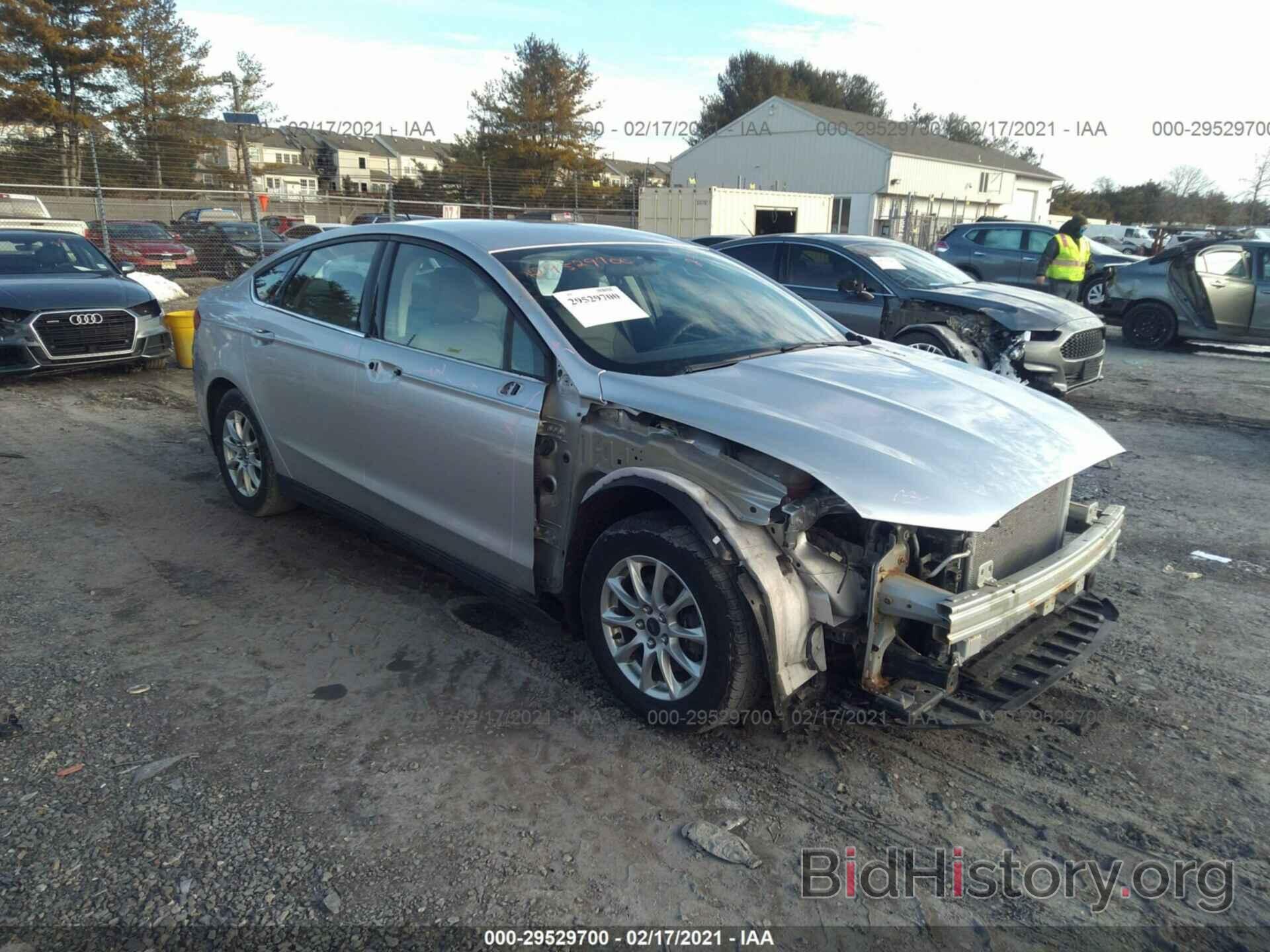 Photo 3FA6P0G73GR377897 - FORD FUSION 2016