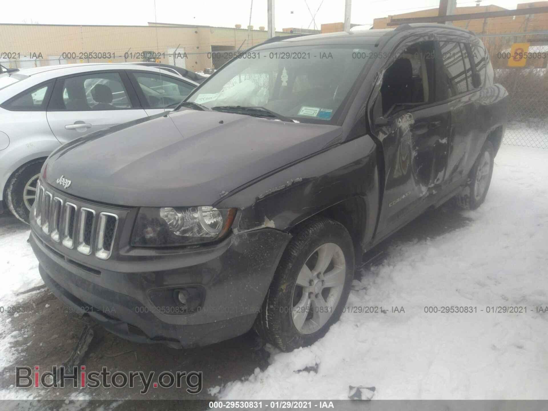 2016 JEEP COMPASS - VIN: 1C4NJDBB8GD692312 - Фото 2