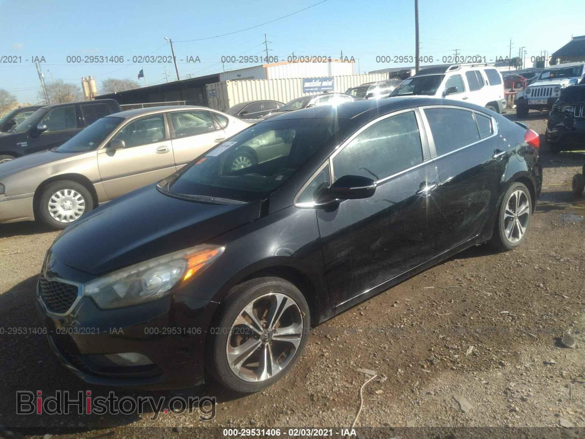 2014 KIA FORTE - VIN: KNAFX4A89E5059265 - Фото 2