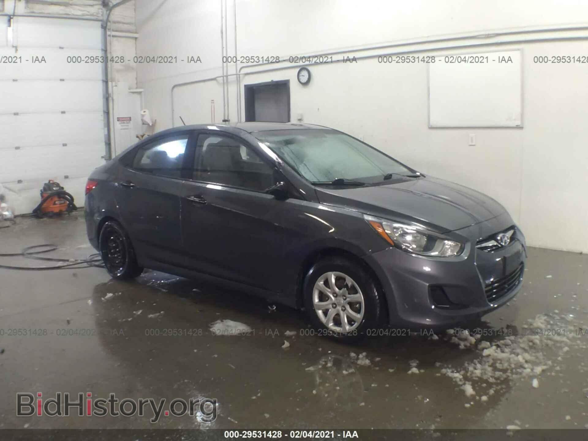 Фотография KMHCT4AE2CU074292 - HYUNDAI ACCENT 2012