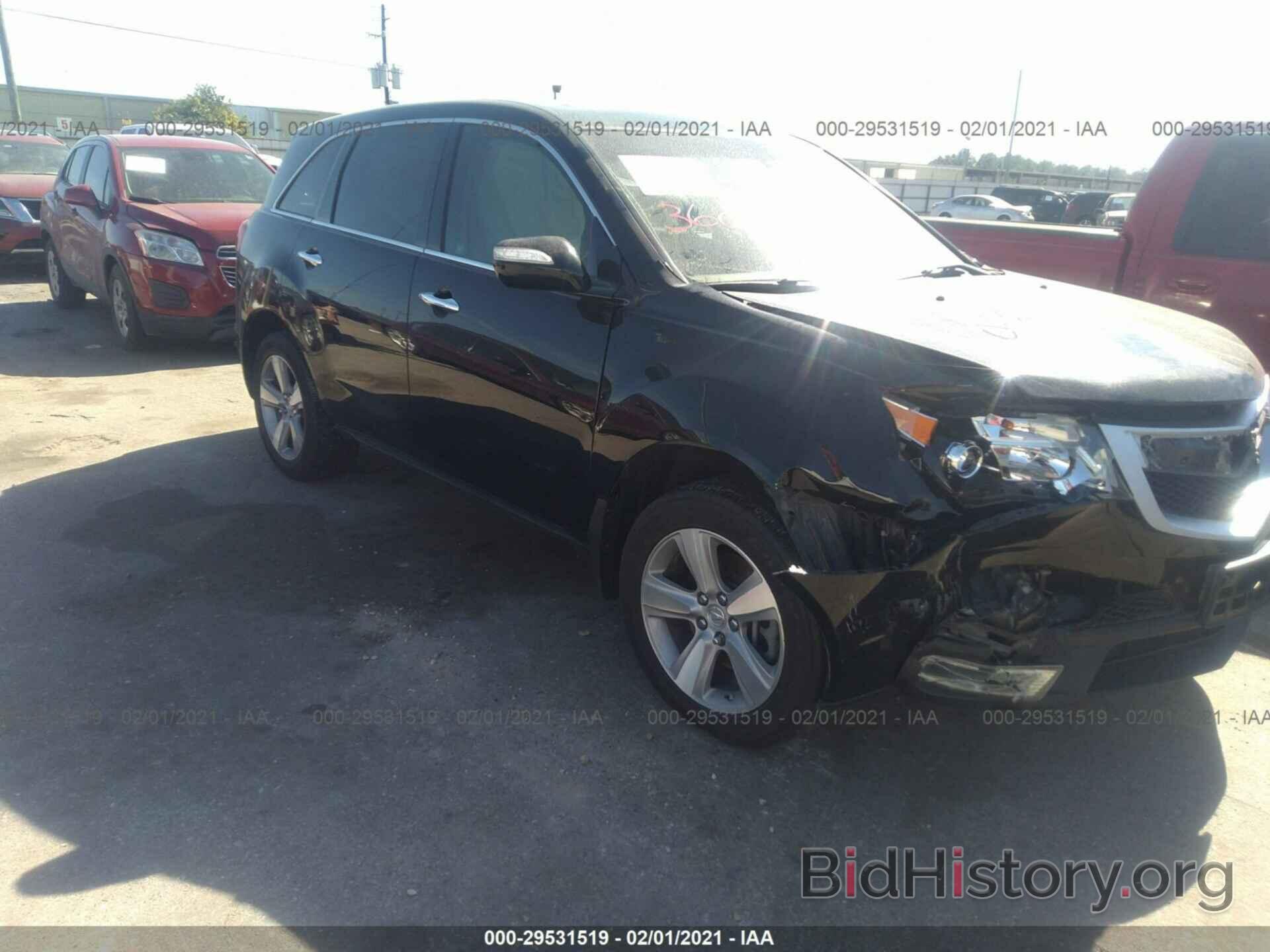 Photo 2HNYD2H36CH536219 - ACURA MDX 2012