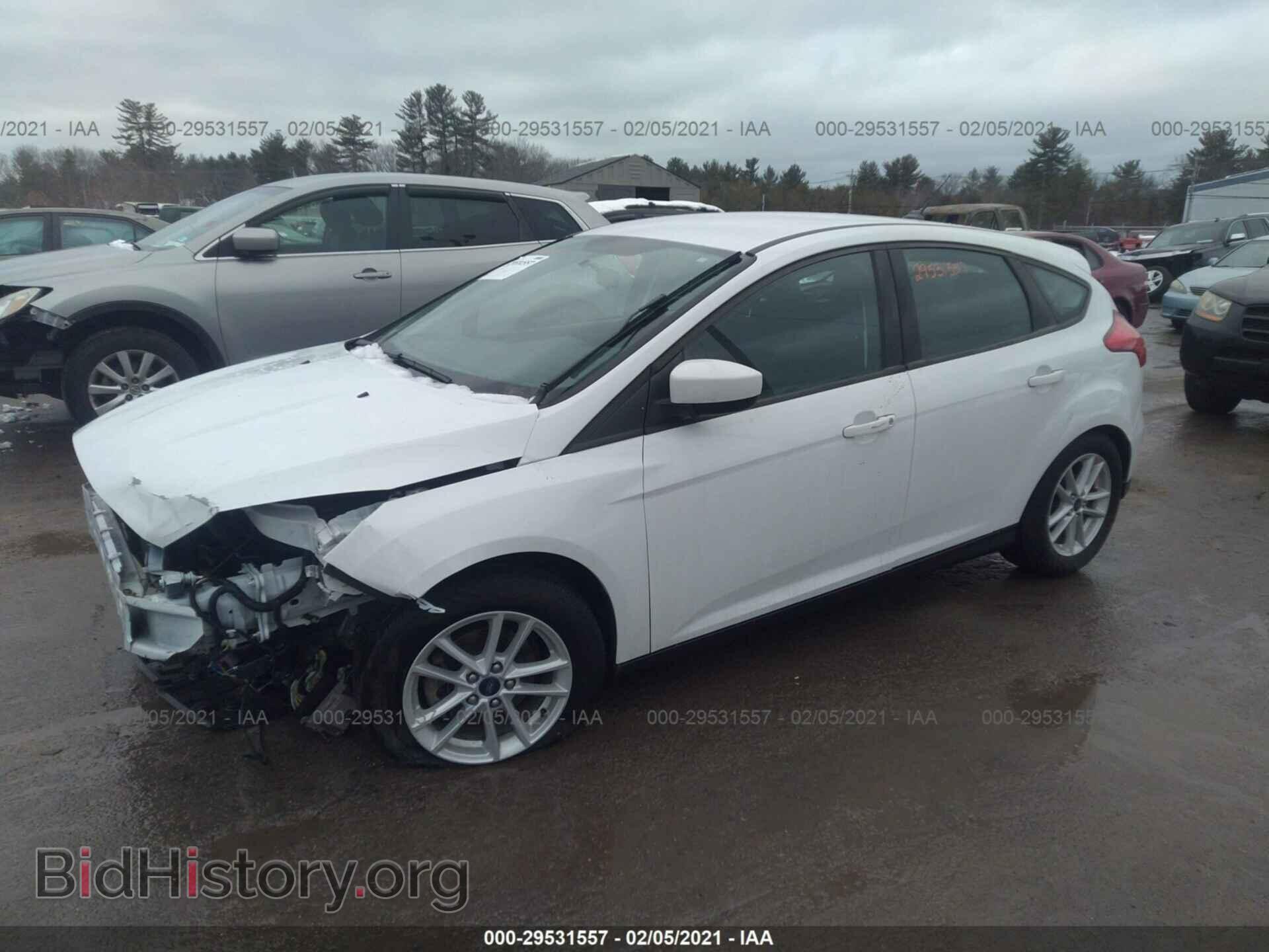 2018 FORD FOCUS - VIN: 1FADP3K21JL254397 - Фото 2
