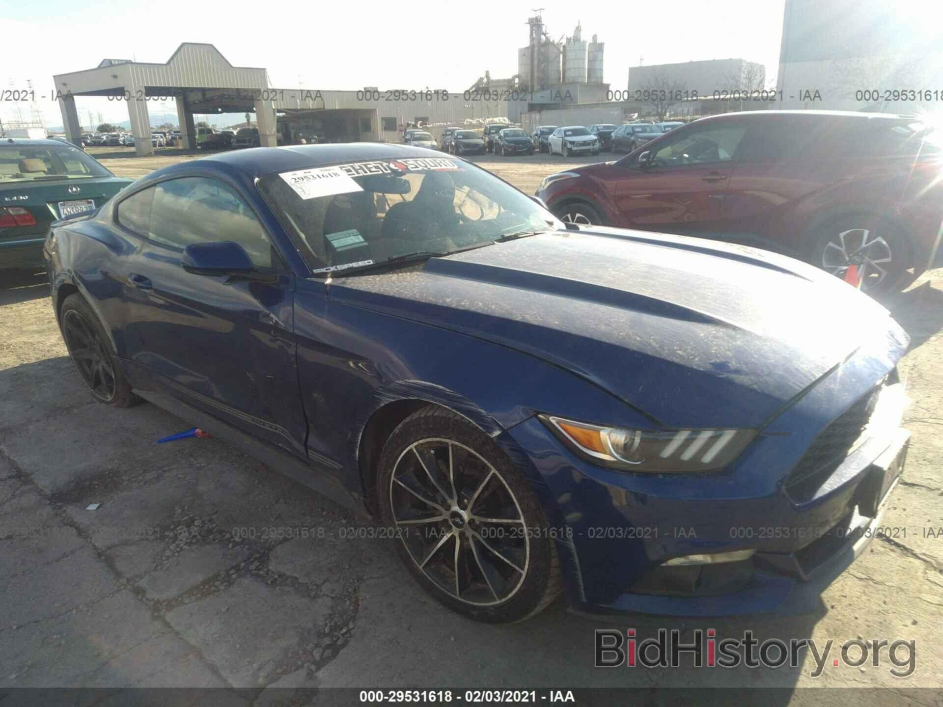 Photo 1FA6P8TH1G5317973 - FORD MUSTANG 2016