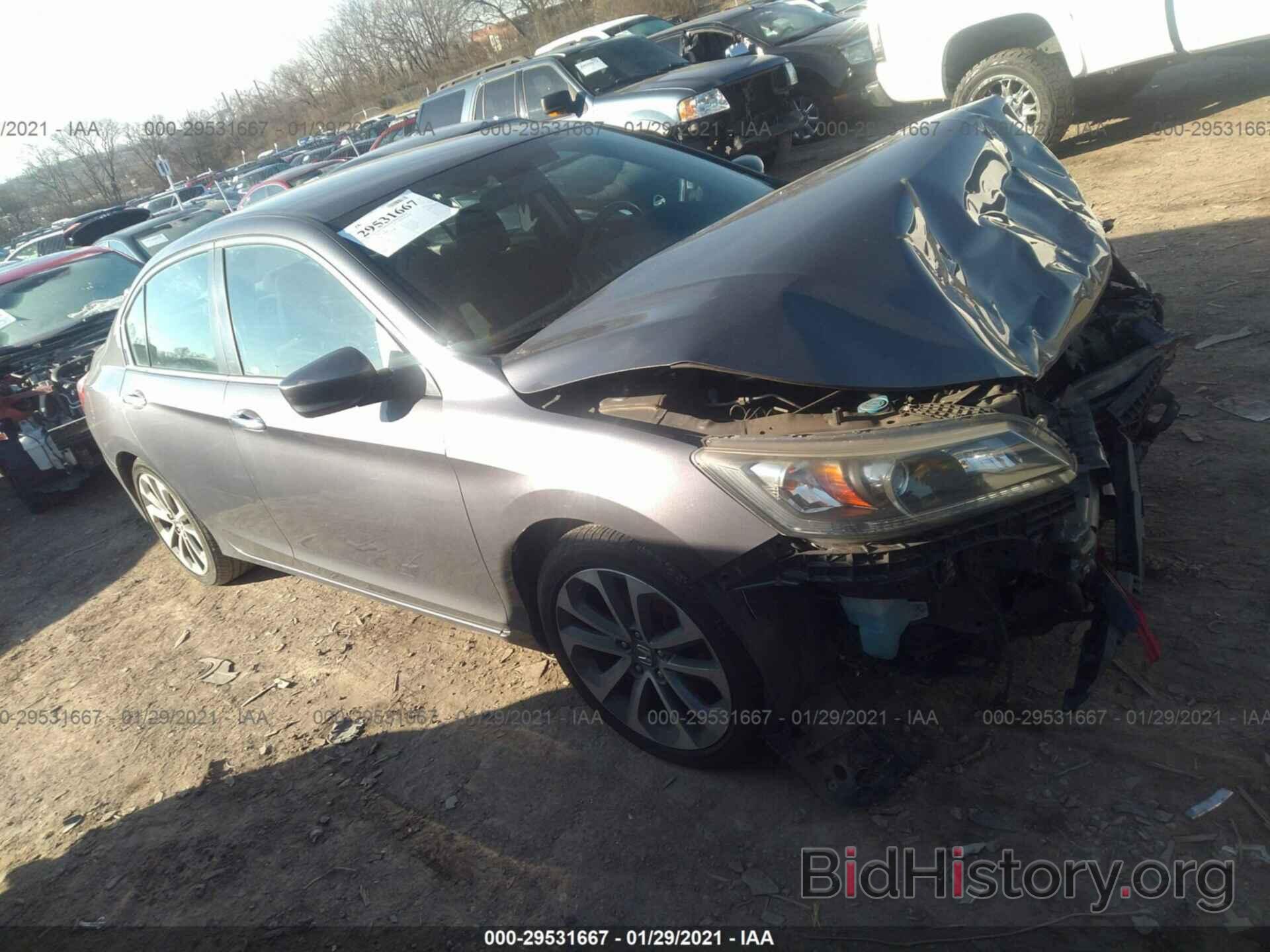 Photo 1HGCR2E52EA083212 - HONDA ACCORD SEDAN 2014