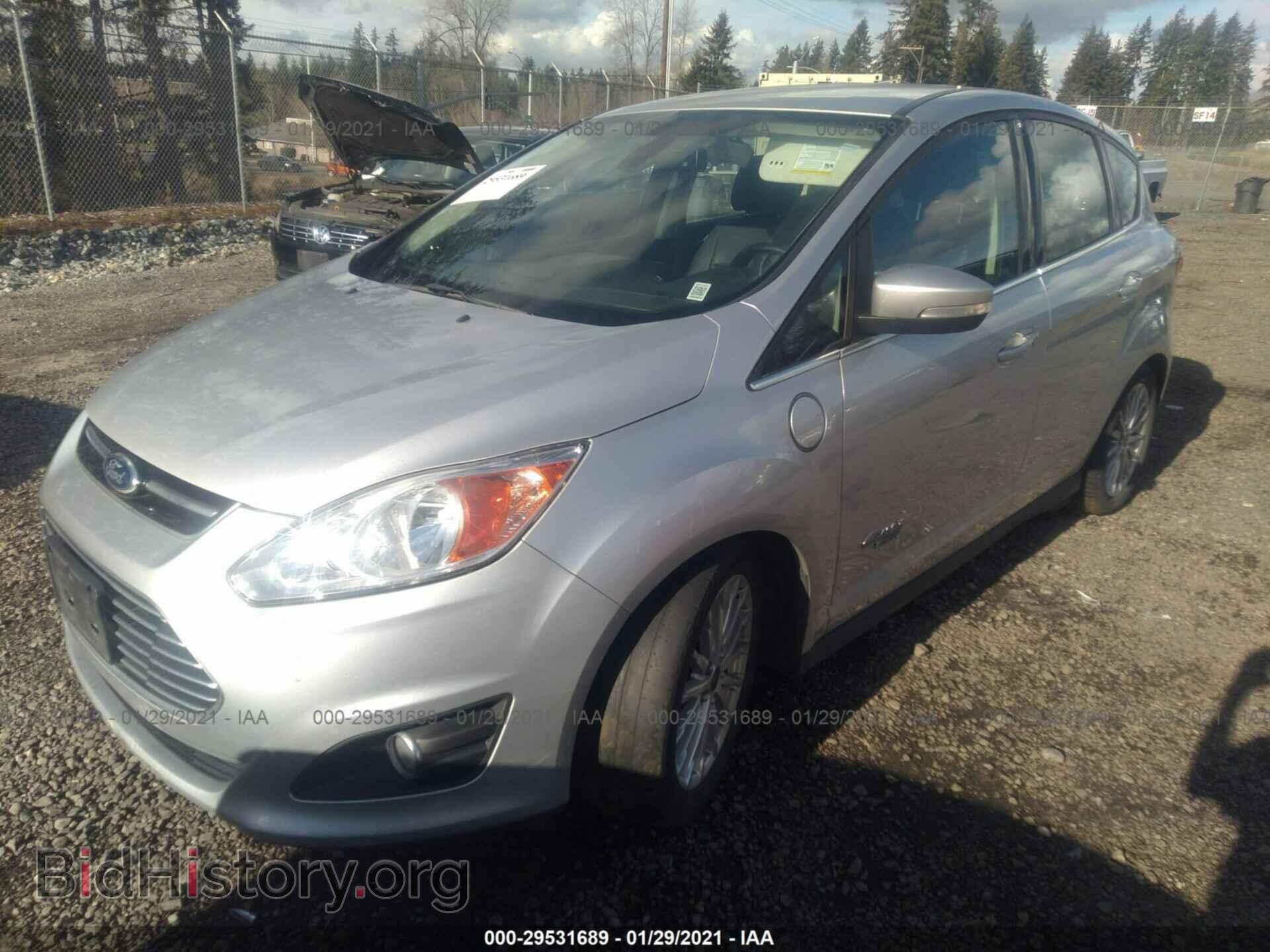 2016 FORD C-MAX ENERGI - VIN: 1FADP5CUXGL101344 - Фото 2