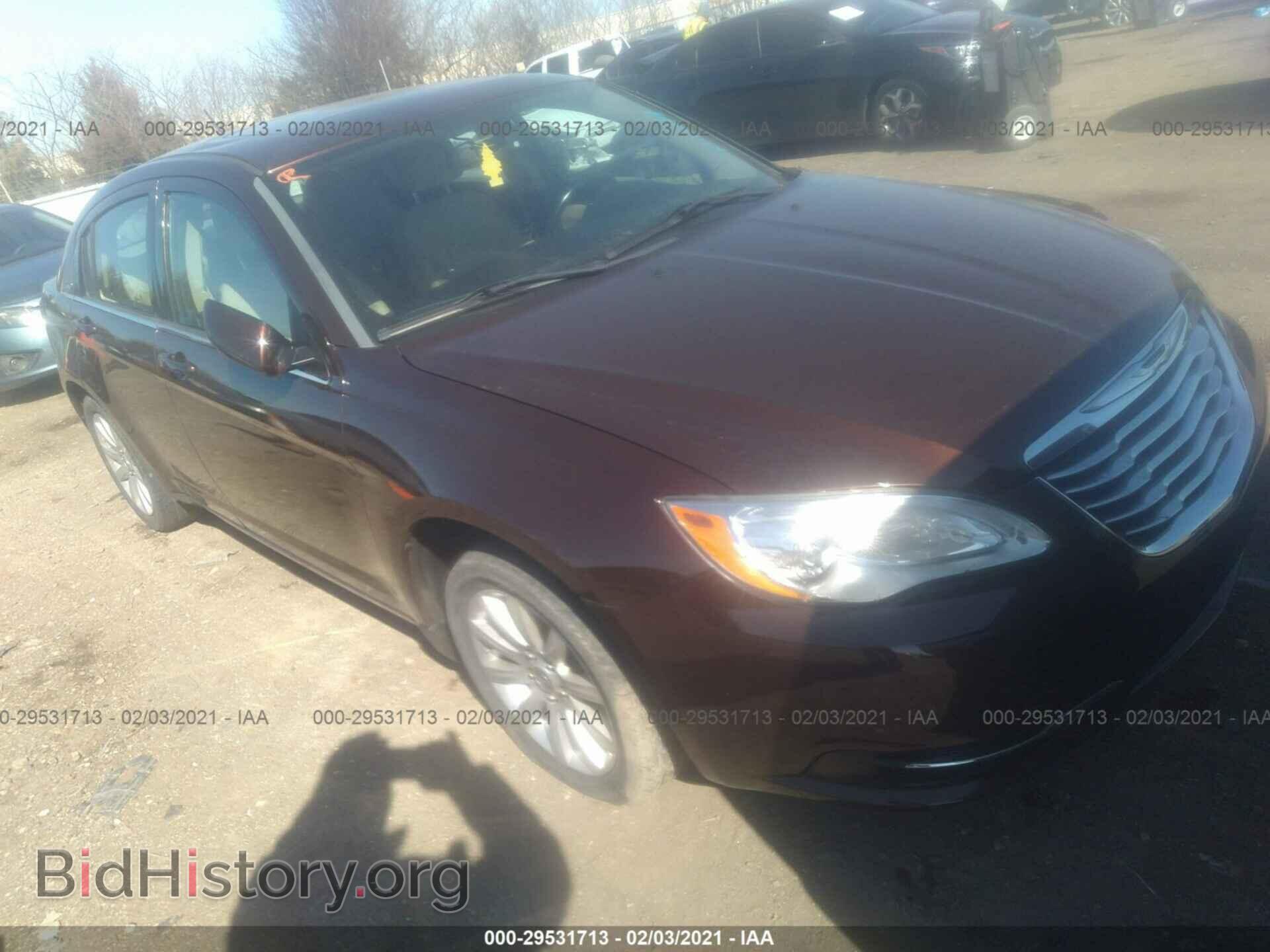 Фотография 1C3CCBBB2CN267831 - CHRYSLER 200 2012
