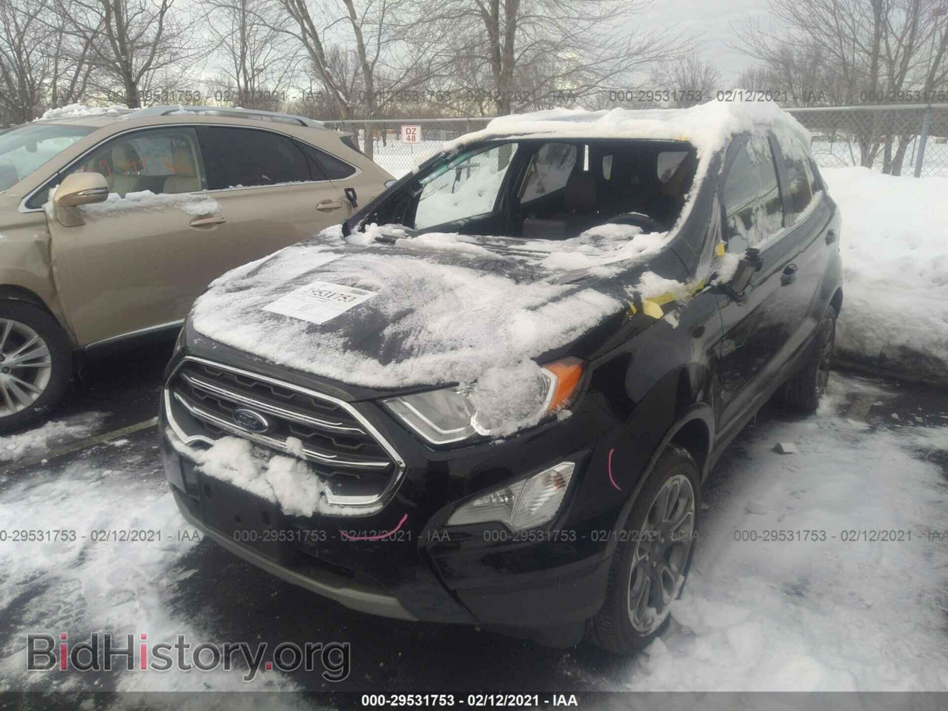 2019 FORD ECOSPORT - VIN: MAJ6S3KL6KC303286 - Фото 2
