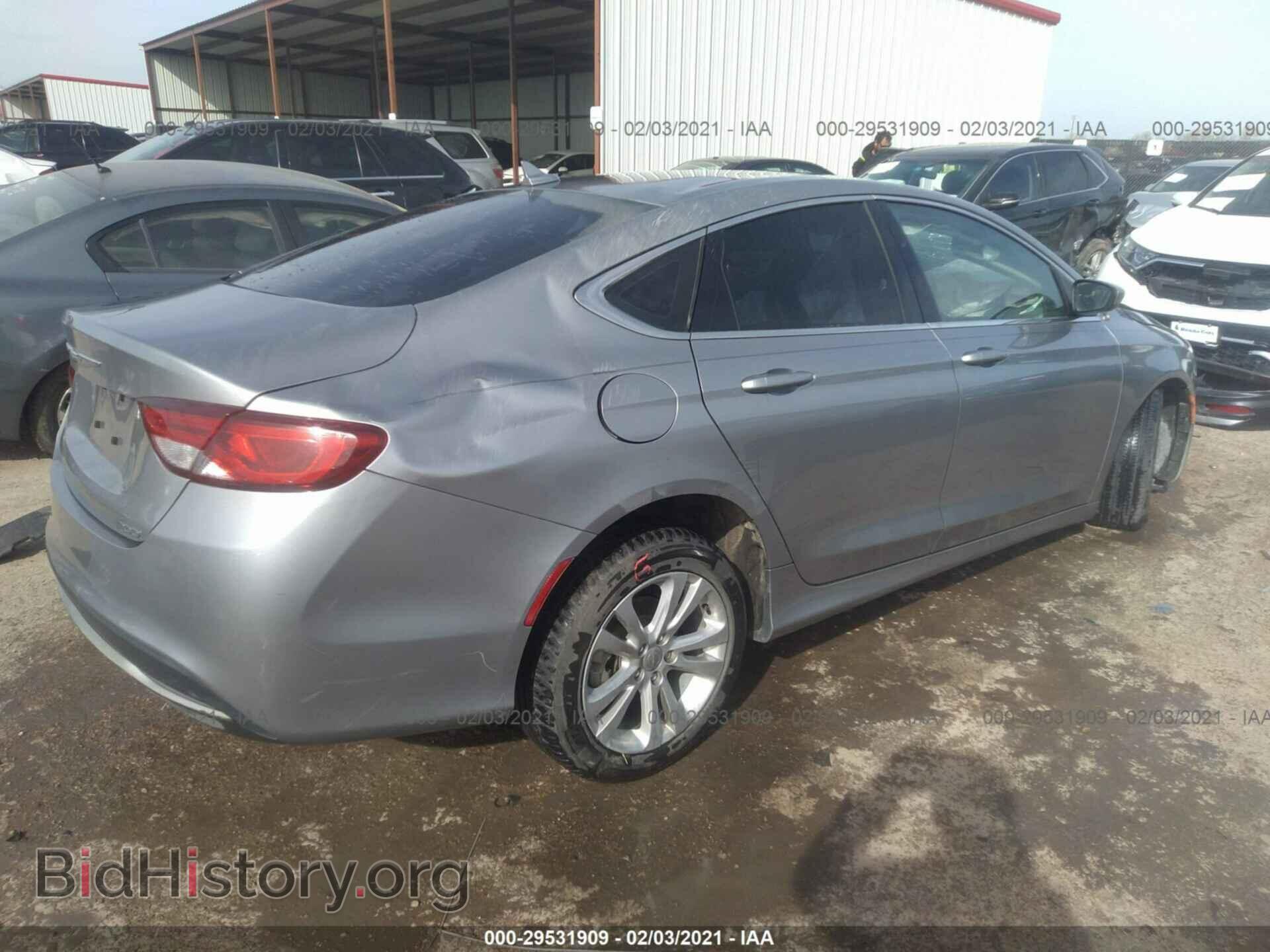 2016 CHRYSLER 200 - VIN: 1C3CCCAB6GN128461 - Photo 4