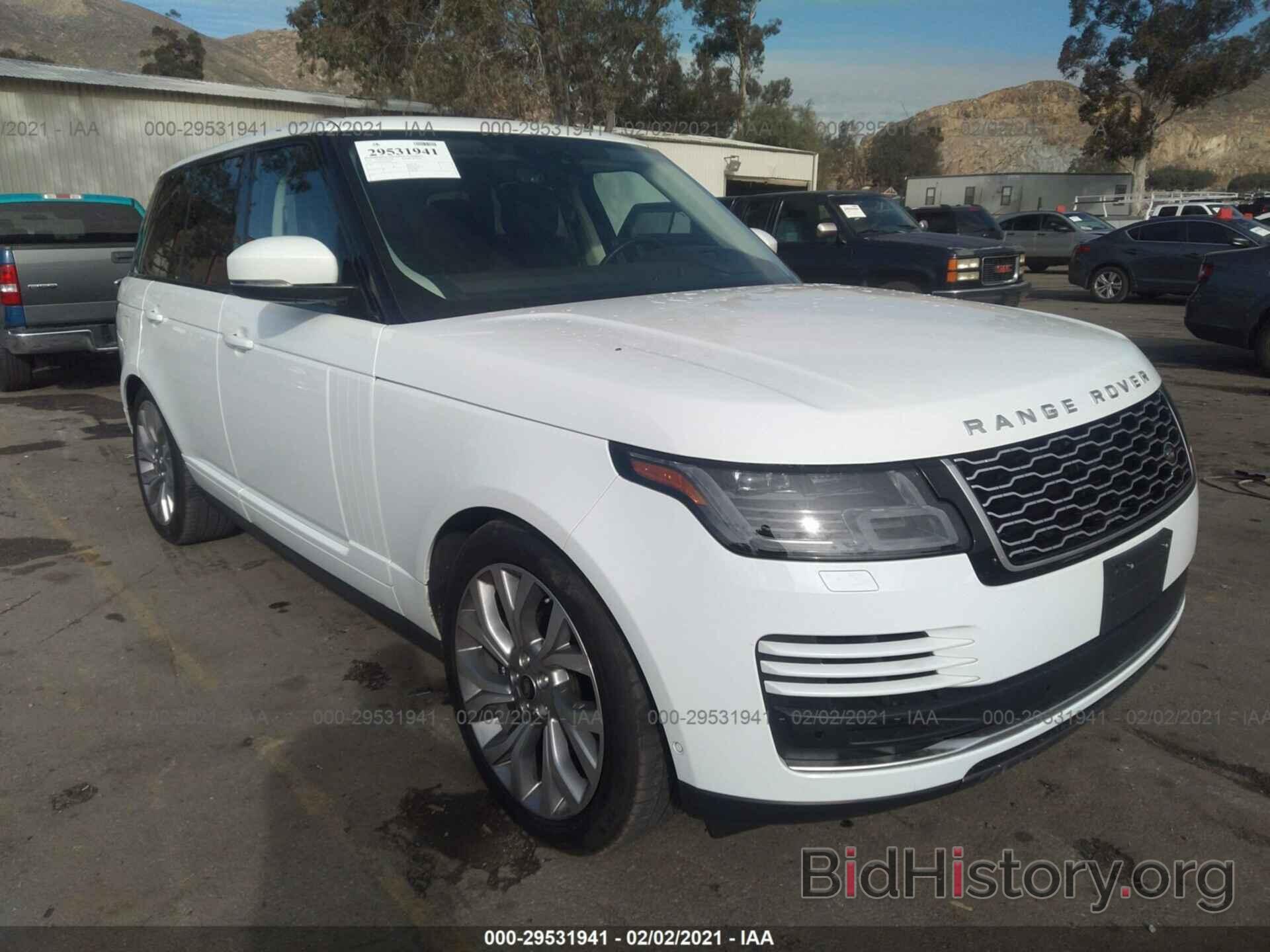 Photo SALGS2SV0KA552844 - LAND ROVER RANGE ROVER 2019