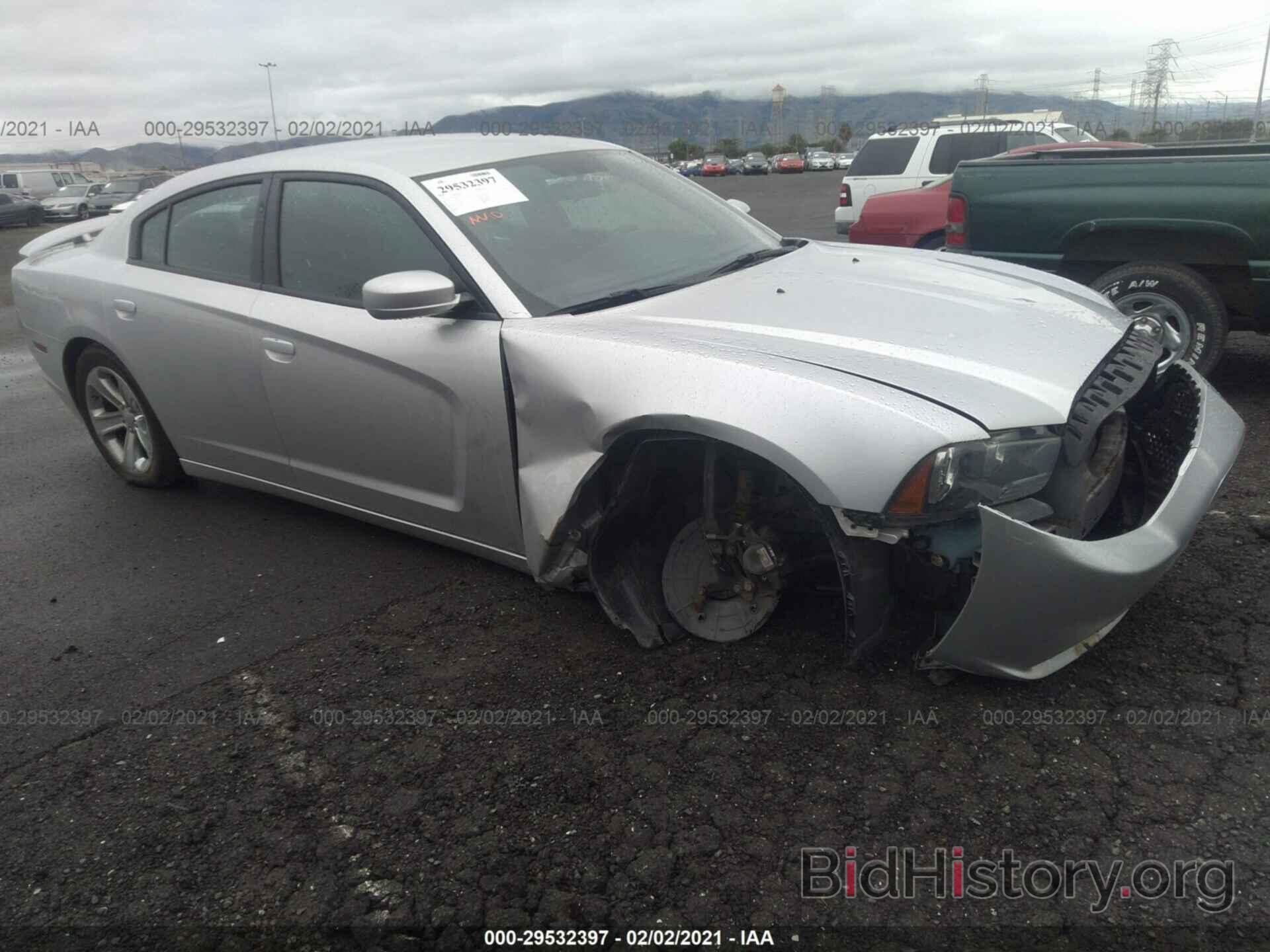 Photo 2C3CDXBG7CH260355 - DODGE CHARGER 2012