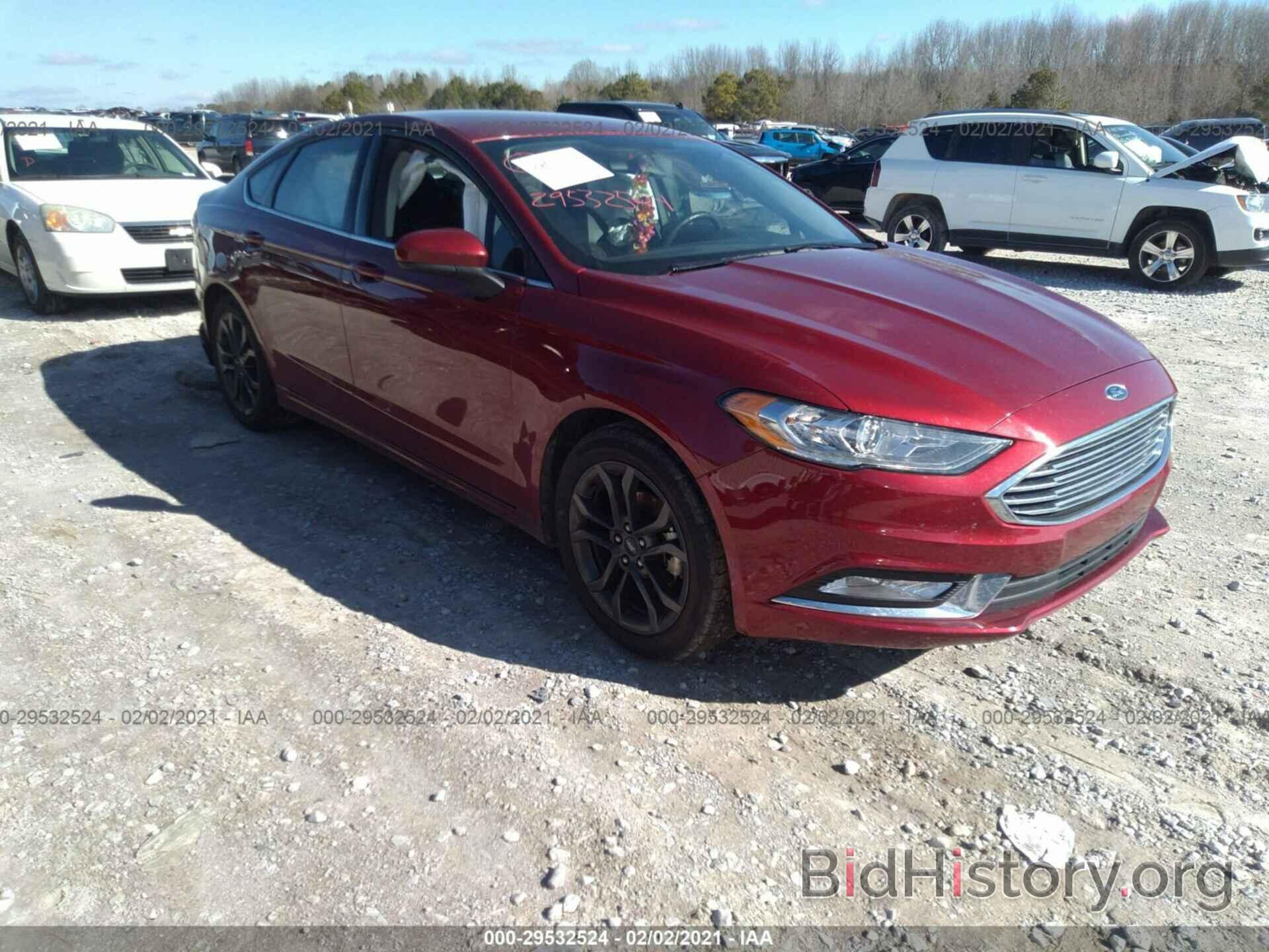 Photo 3FA6P0H79JR189942 - FORD FUSION 2018