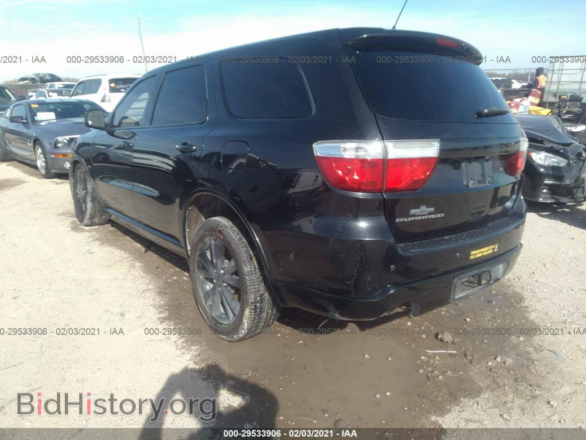 2012 DODGE DURANGO - VIN: 1C4SDHCT7CC244278 - Photo 3