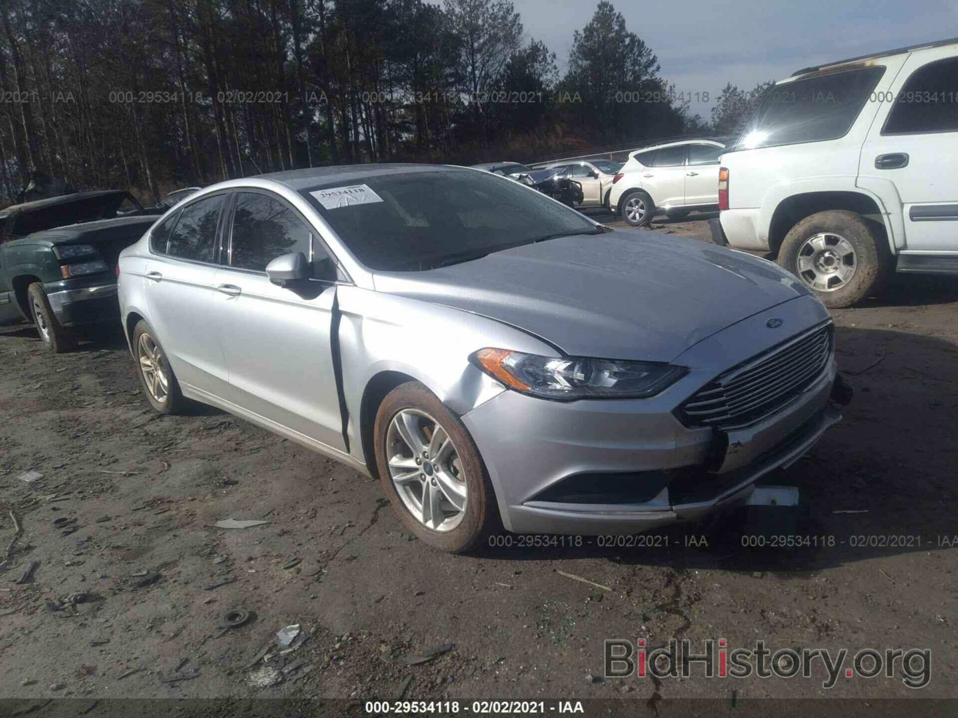 Photo 3FA6P0HD3JR200696 - FORD FUSION 2018