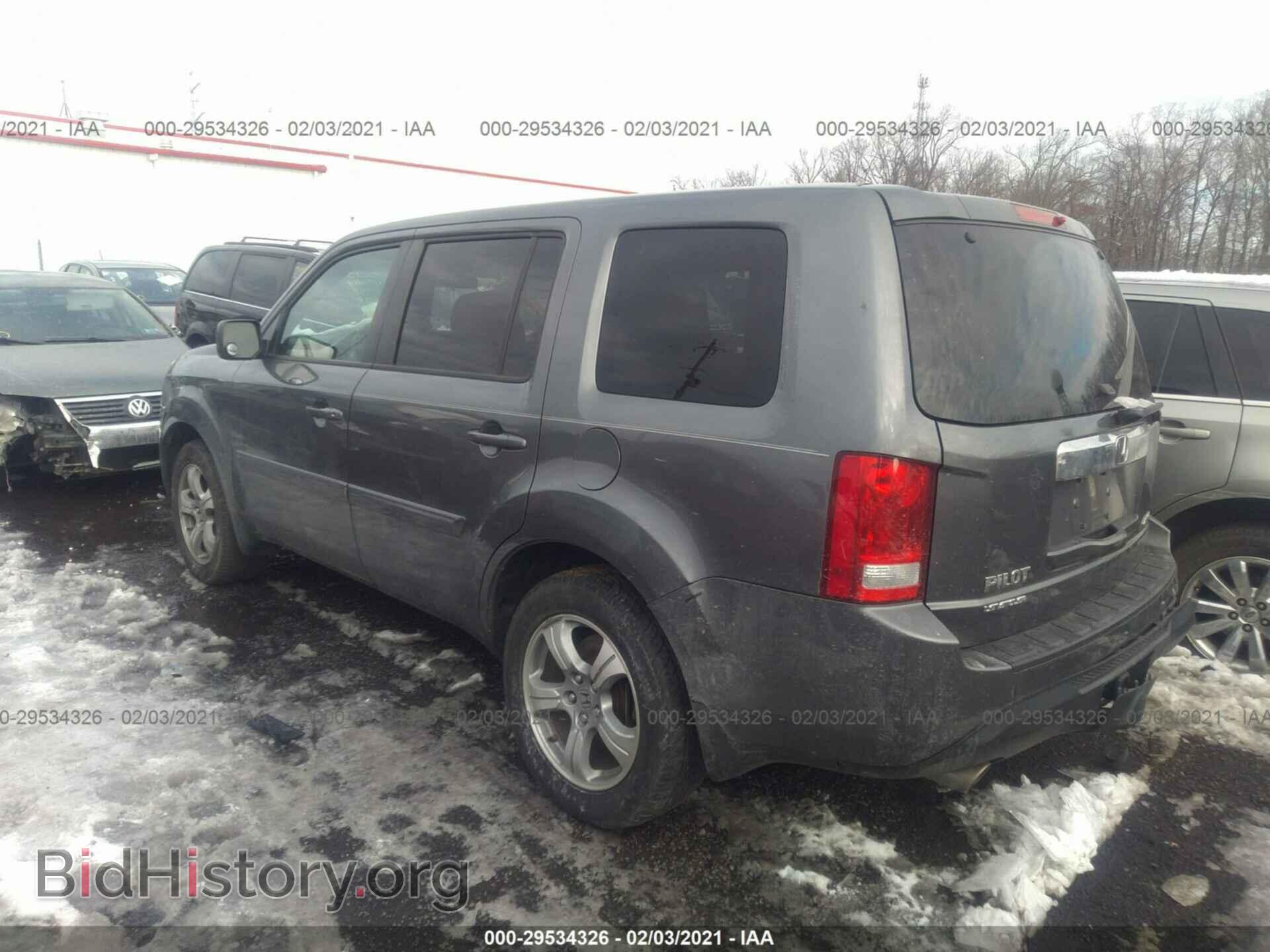 2012 HONDA PILOT - VIN: 5FNYF4H43CB044953 - Фото 3