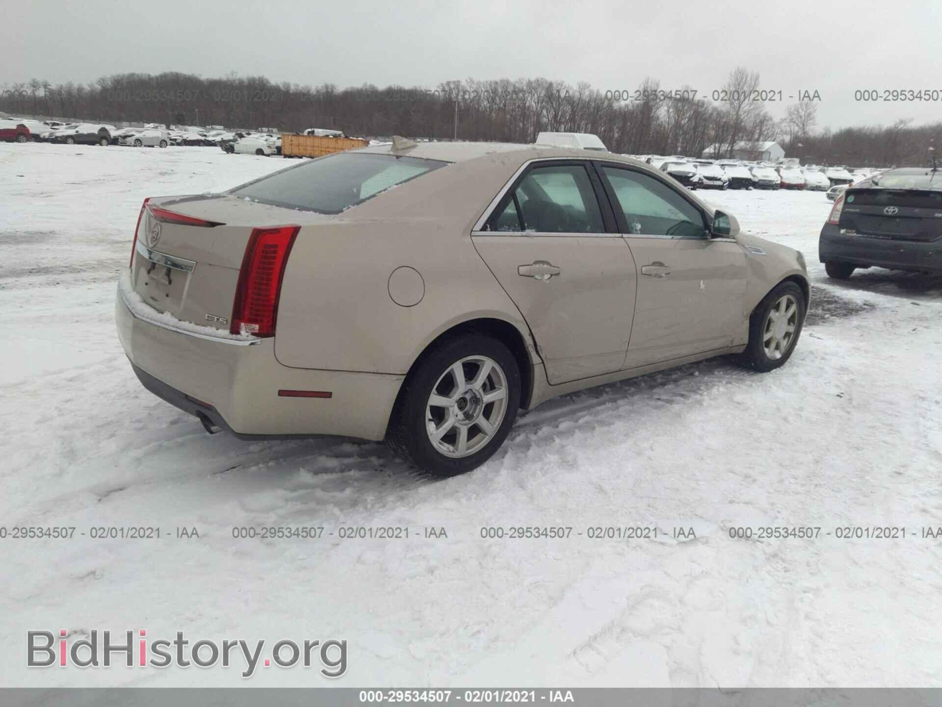 2009 CADILLAC CTS - VIN: 1G6DF577990113400 - Фото 4