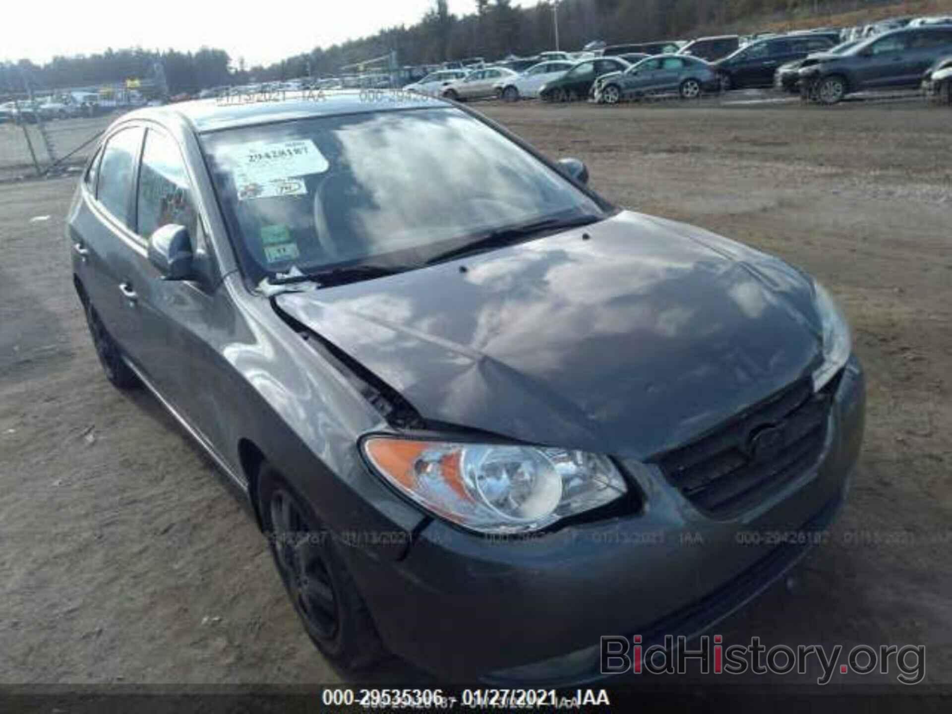 Photo KMHDU46D48U461256 - HYUNDAI ELANTRA 2008