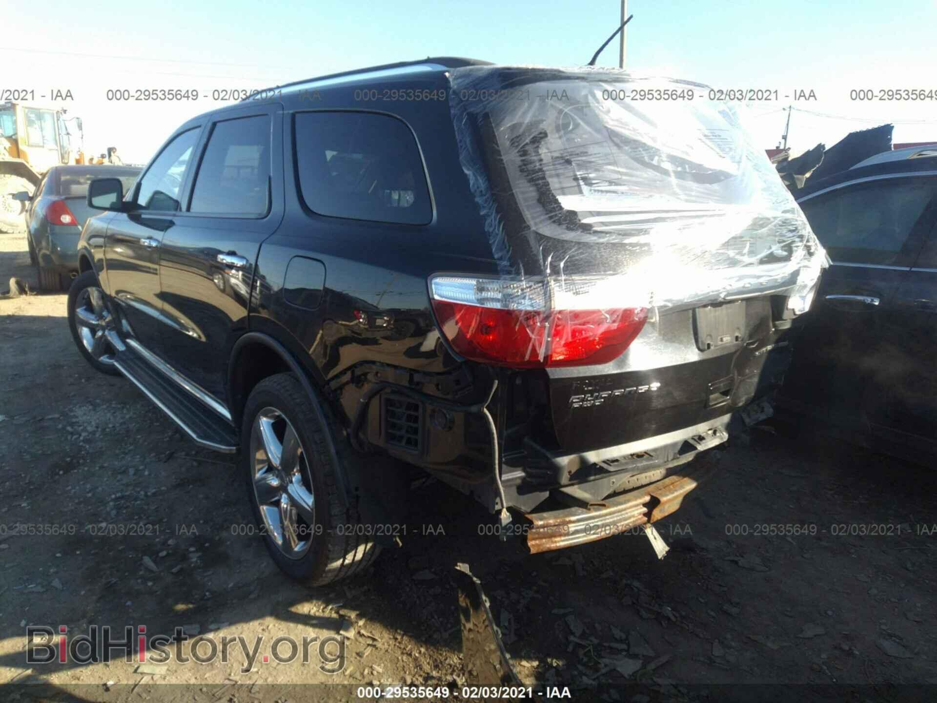 2012 DODGE DURANGO - VIN: 1C4RDJEG8CC337624 - Фото 3