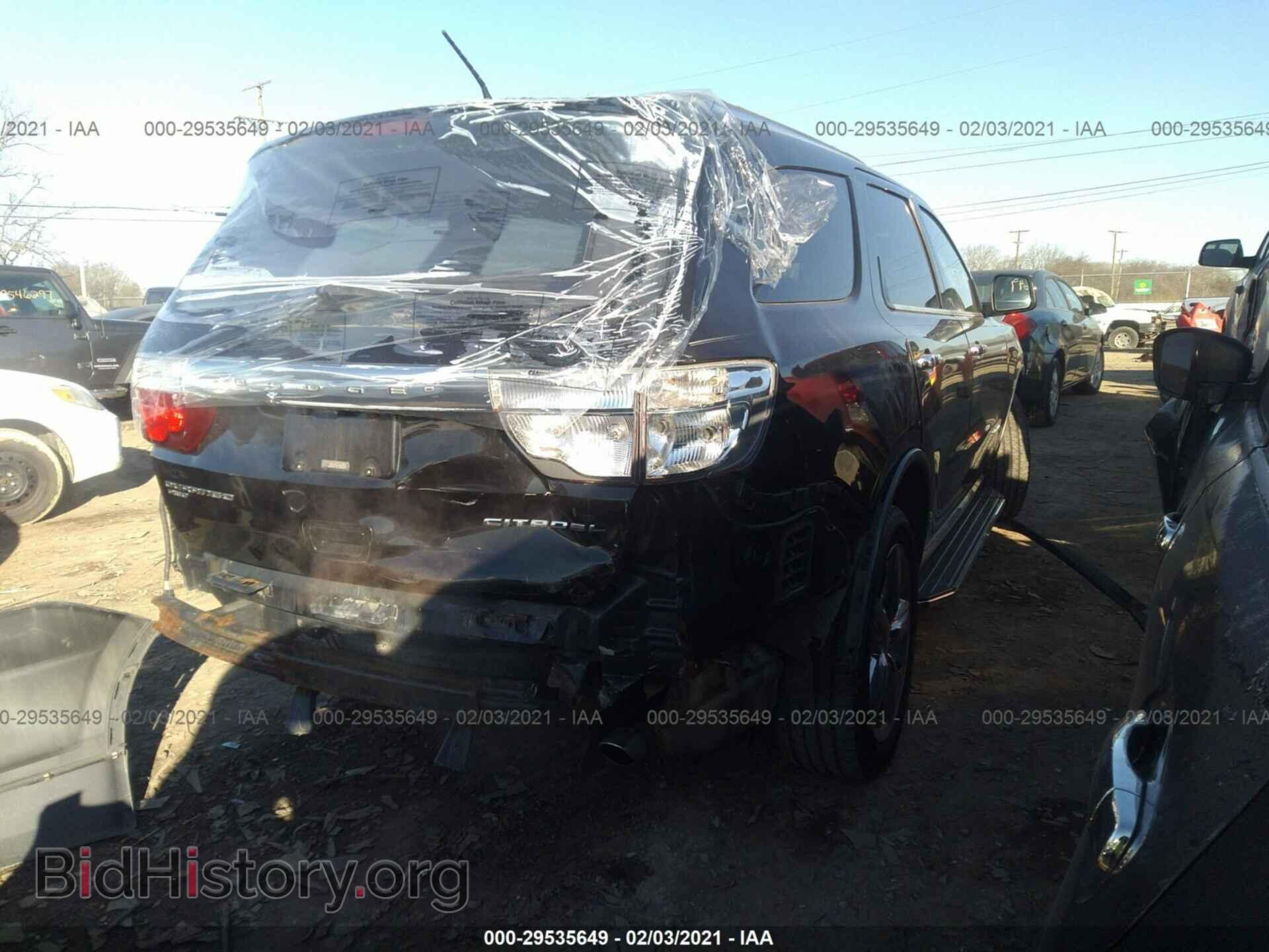 2012 DODGE DURANGO - VIN: 1C4RDJEG8CC337624 - Фото 4