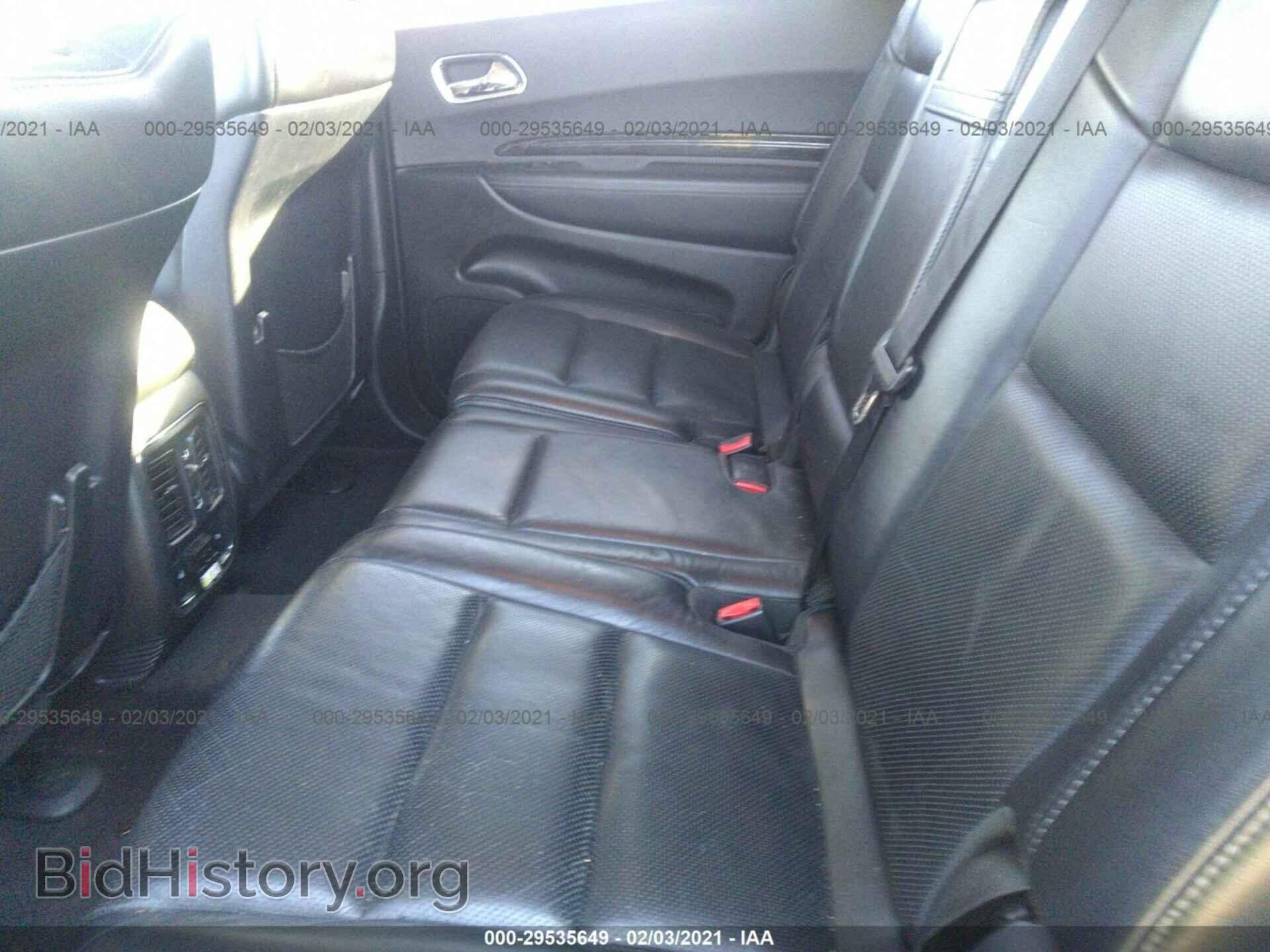 2012 DODGE DURANGO - VIN: 1C4RDJEG8CC337624 - Фото 8