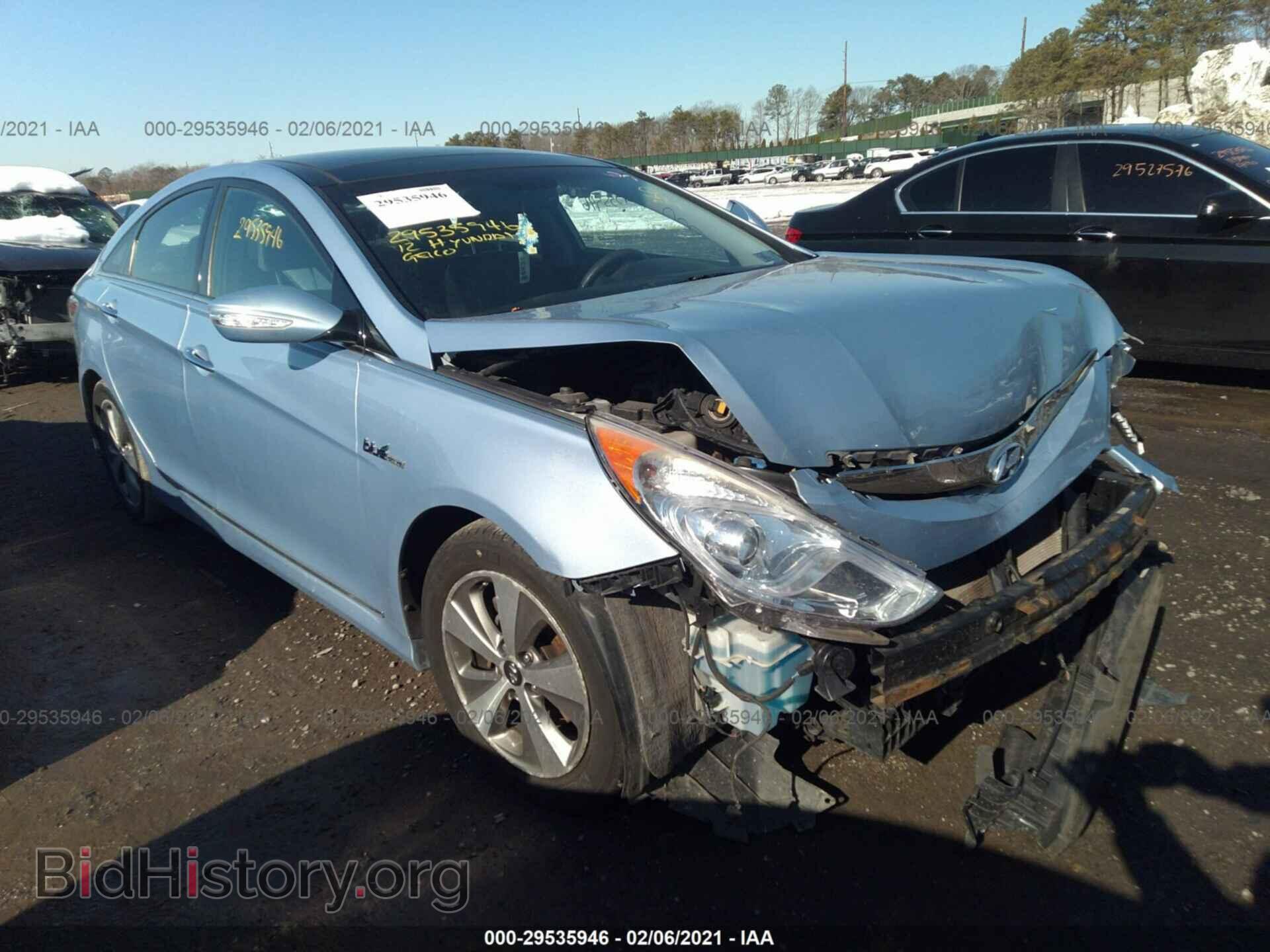 Фотография KMHEC4A4XCA055412 - HYUNDAI SONATA 2012