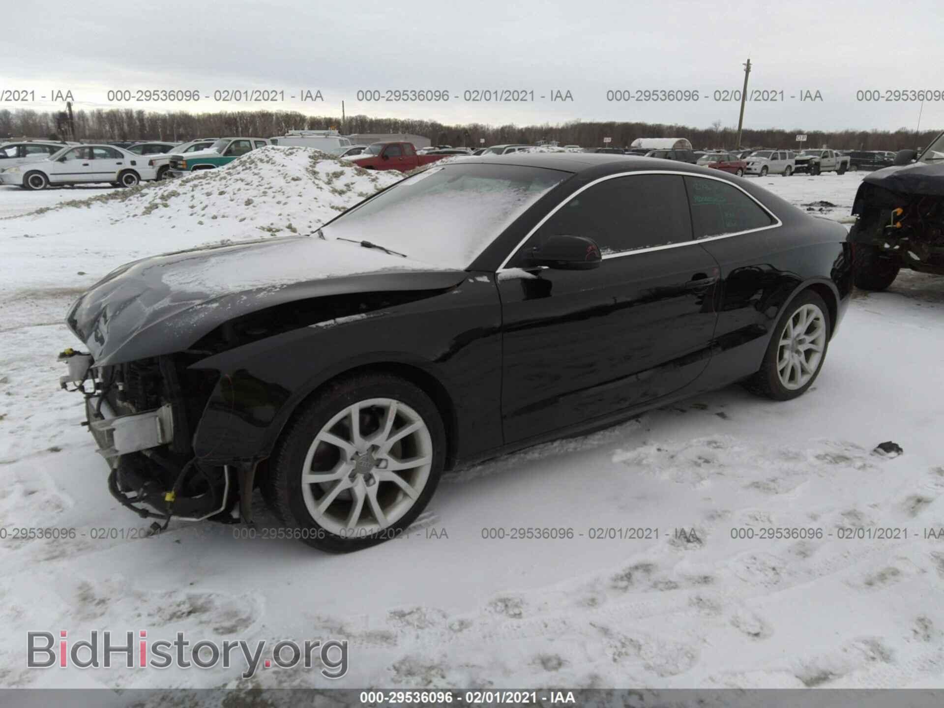 2012 AUDI A5 - VIN: WAULFAFR1CA004397 - Фото 2