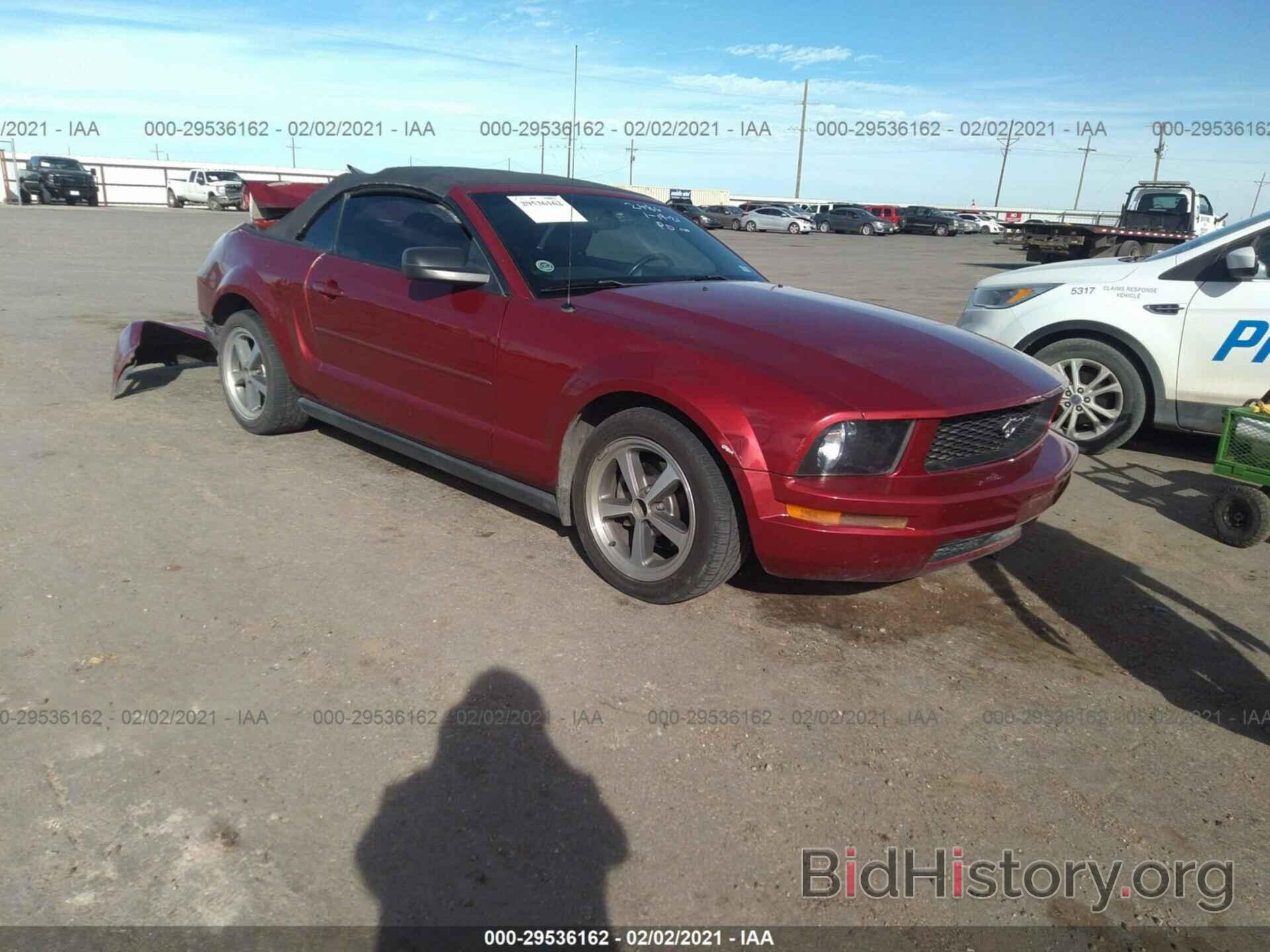 Photo 1ZVFT84NX65202486 - FORD MUSTANG 2006