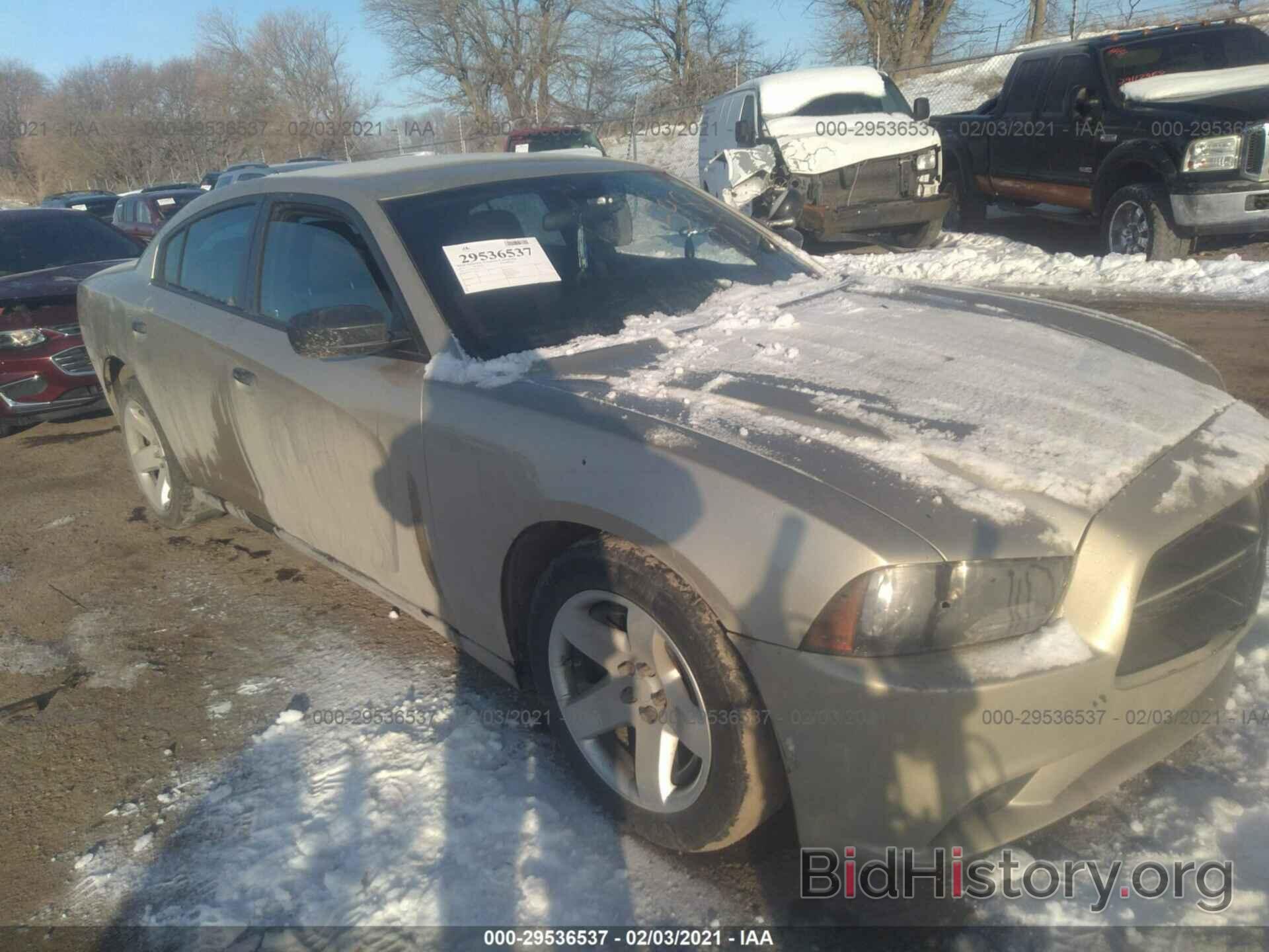 Photo 2C3CDXAT8DH692971 - DODGE CHARGER 2013