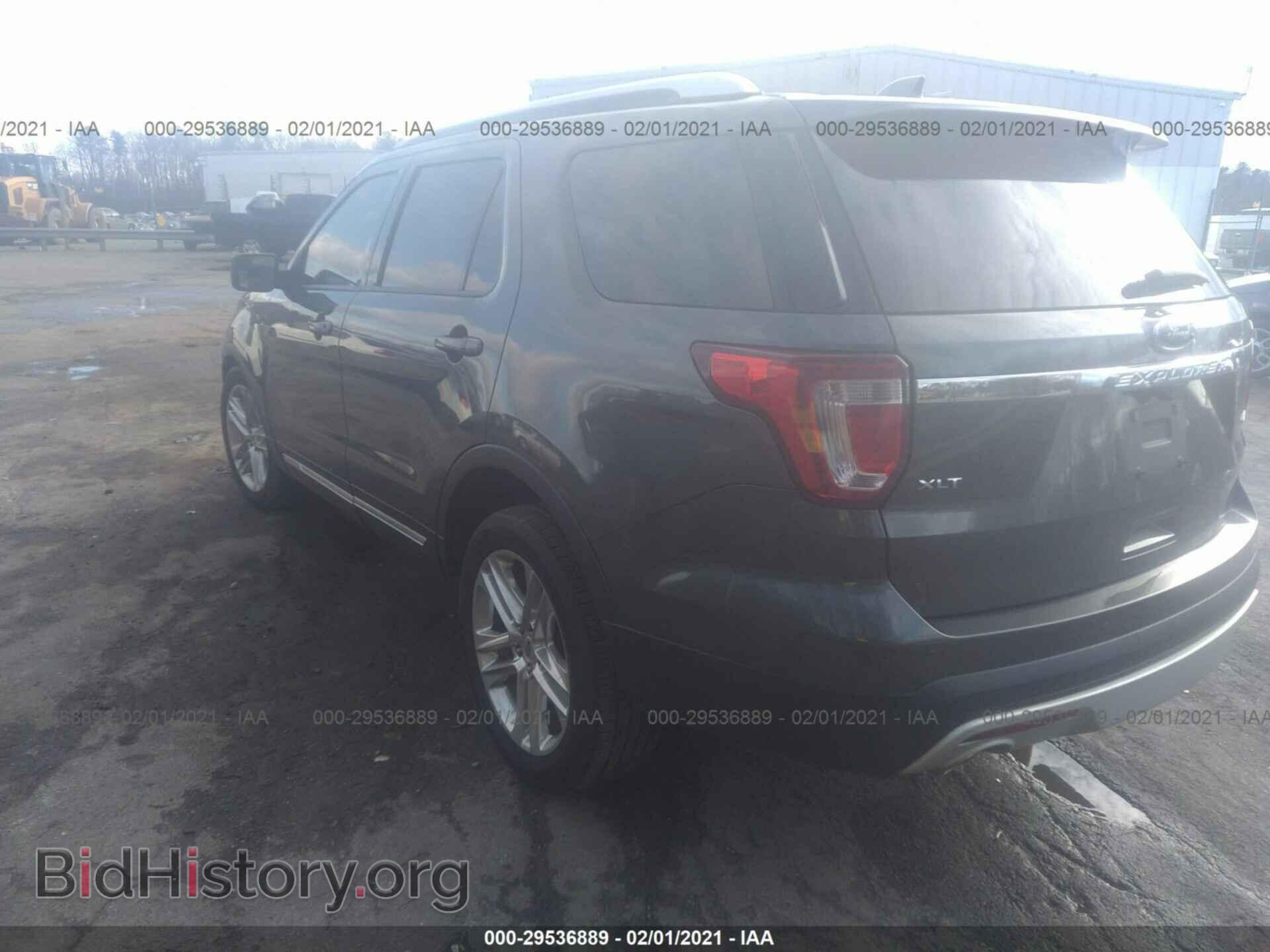 2016 FORD EXPLORER - VIN: 1FM5K8D81GGA09365 - Фото 3