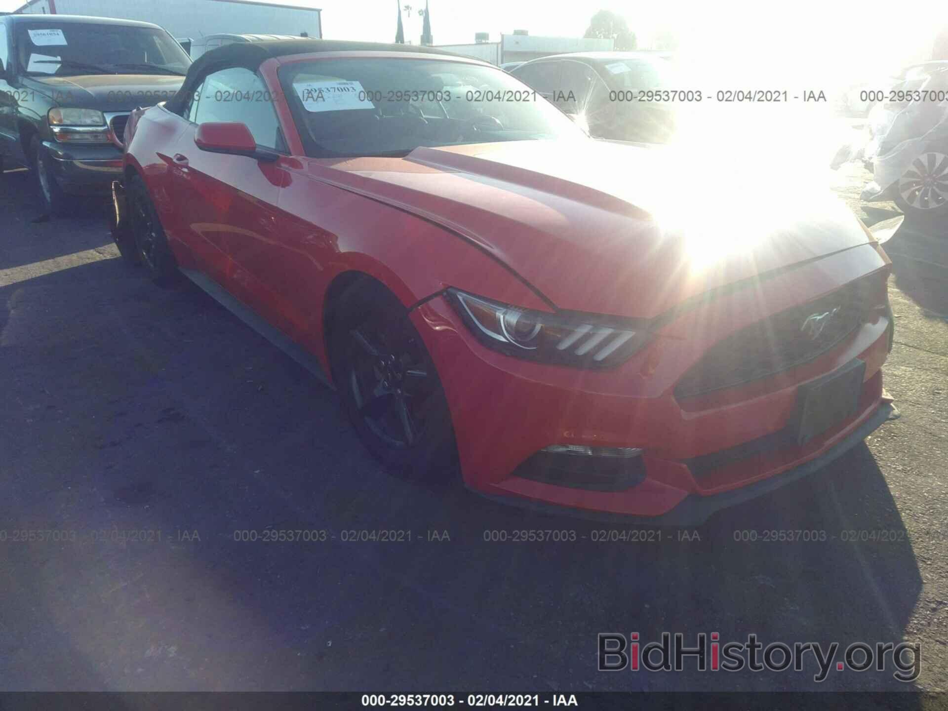 Photo 1FATP8EM3G5216141 - FORD MUSTANG 2016
