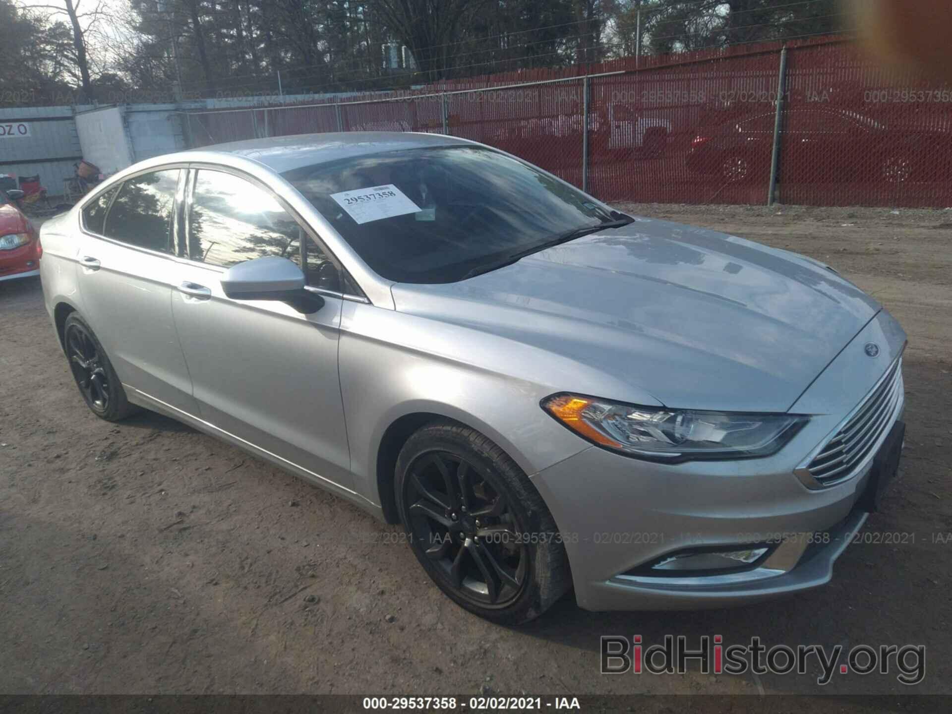 Photo 3FA6P0G78JR245760 - FORD FUSION 2018