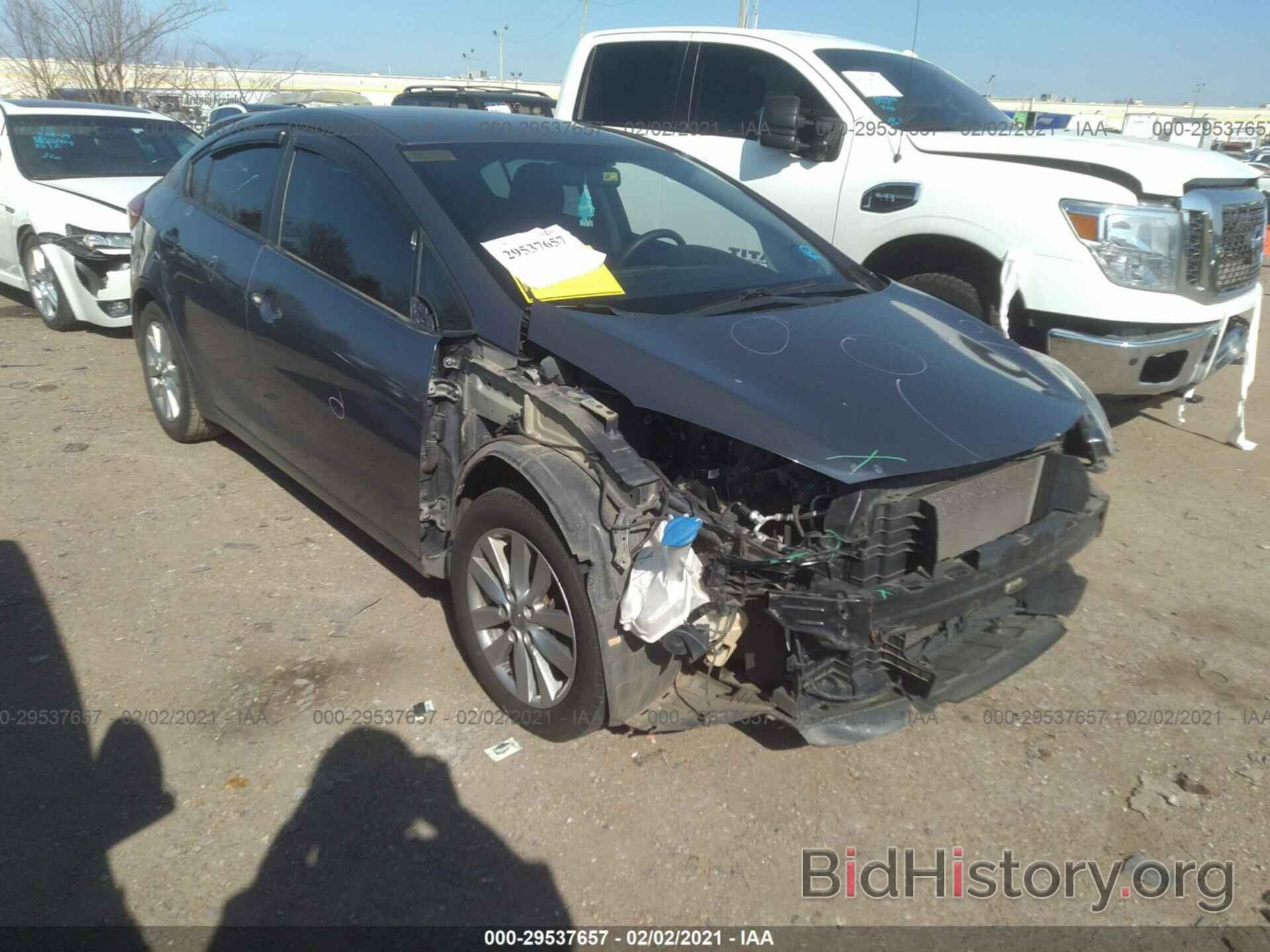 Photo KNAFX4A60F5367733 - KIA FORTE 2015