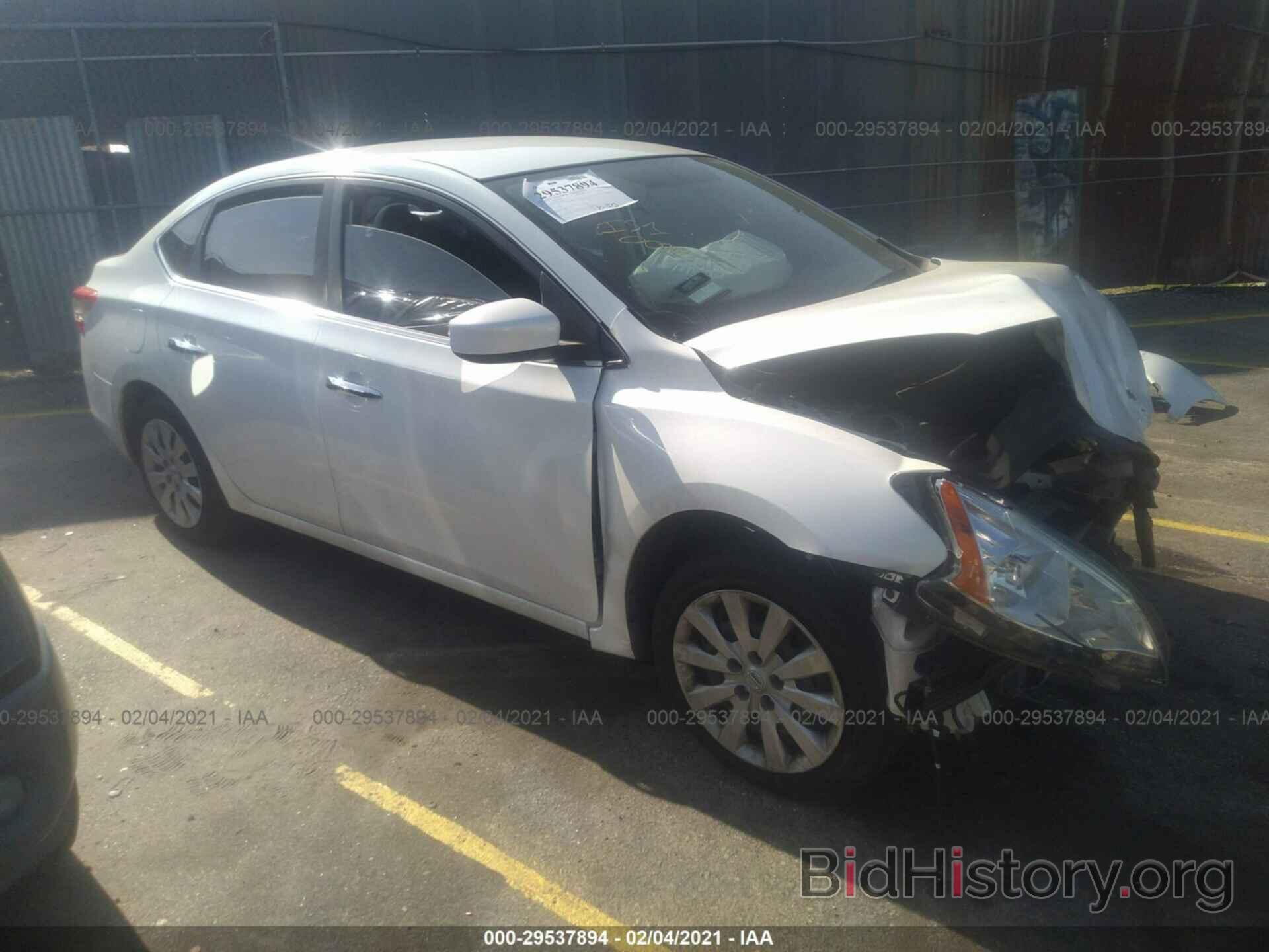 Photo 3N1AB7AP1EY249670 - NISSAN SENTRA 2014